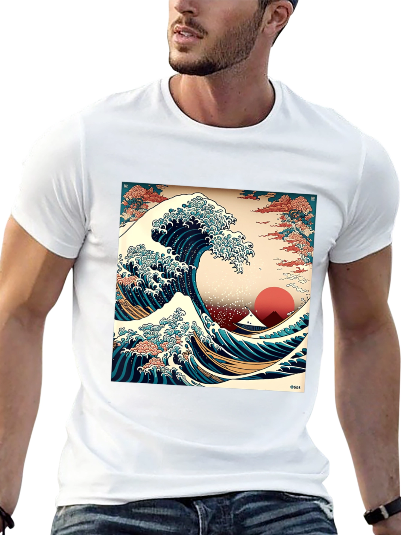 Great Wave T-Shirt - Stylish Graphic Tee