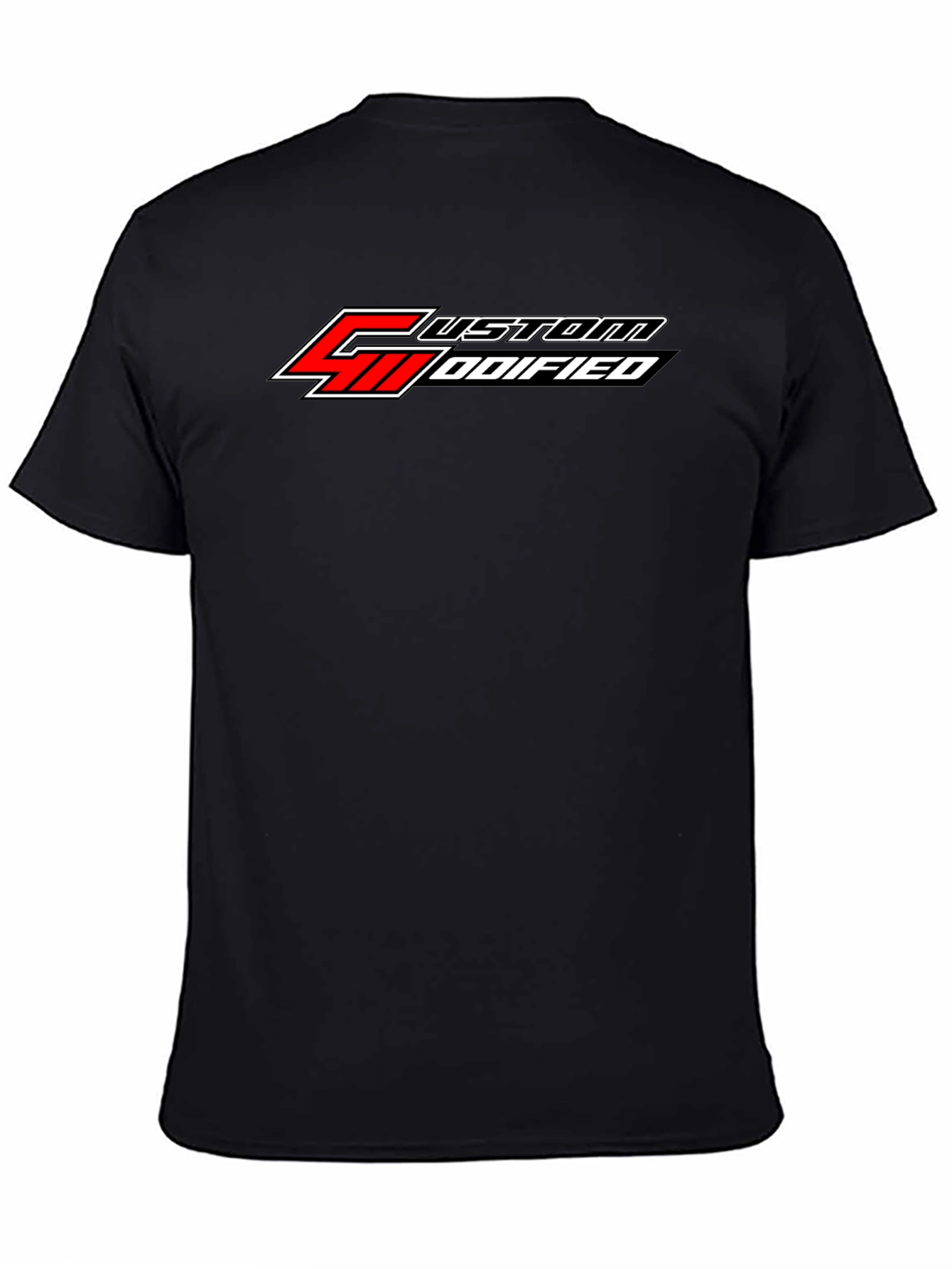 Custom Modified Black T-Shirt