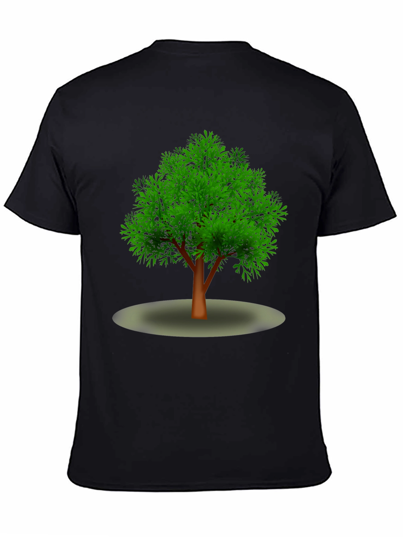 Tree Graphic Black T-Shirt