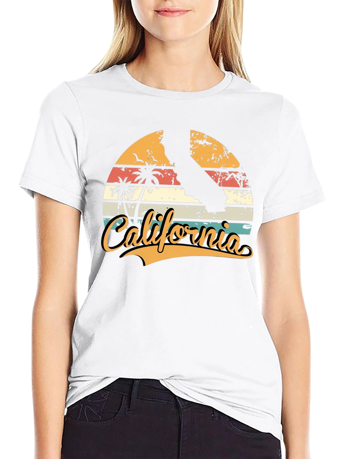 California Sunset Graphic Tee