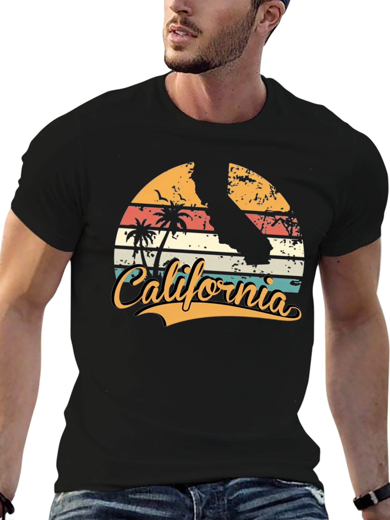 California Sunset Graphic Tee