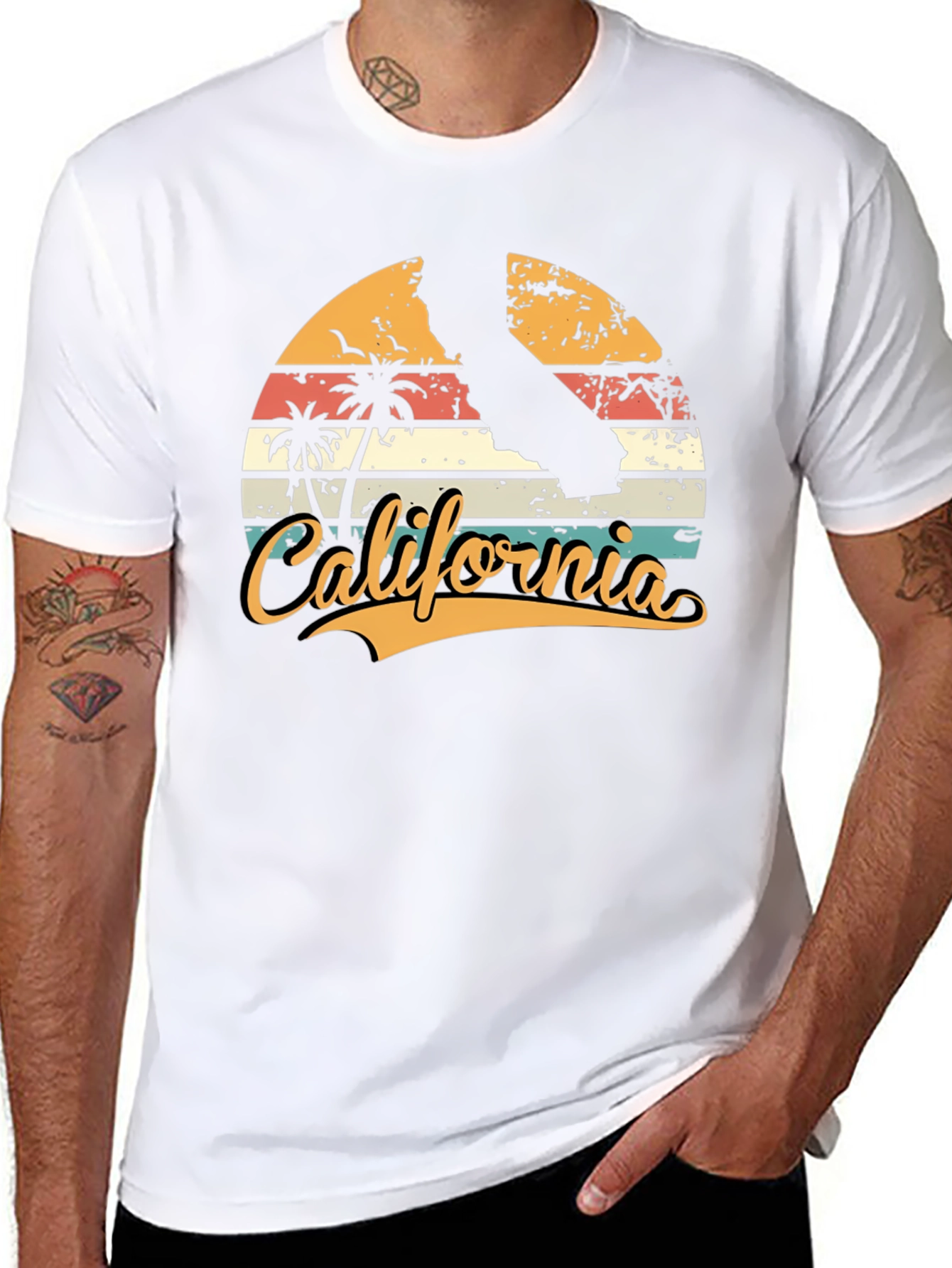 California Sunset Graphic Tee