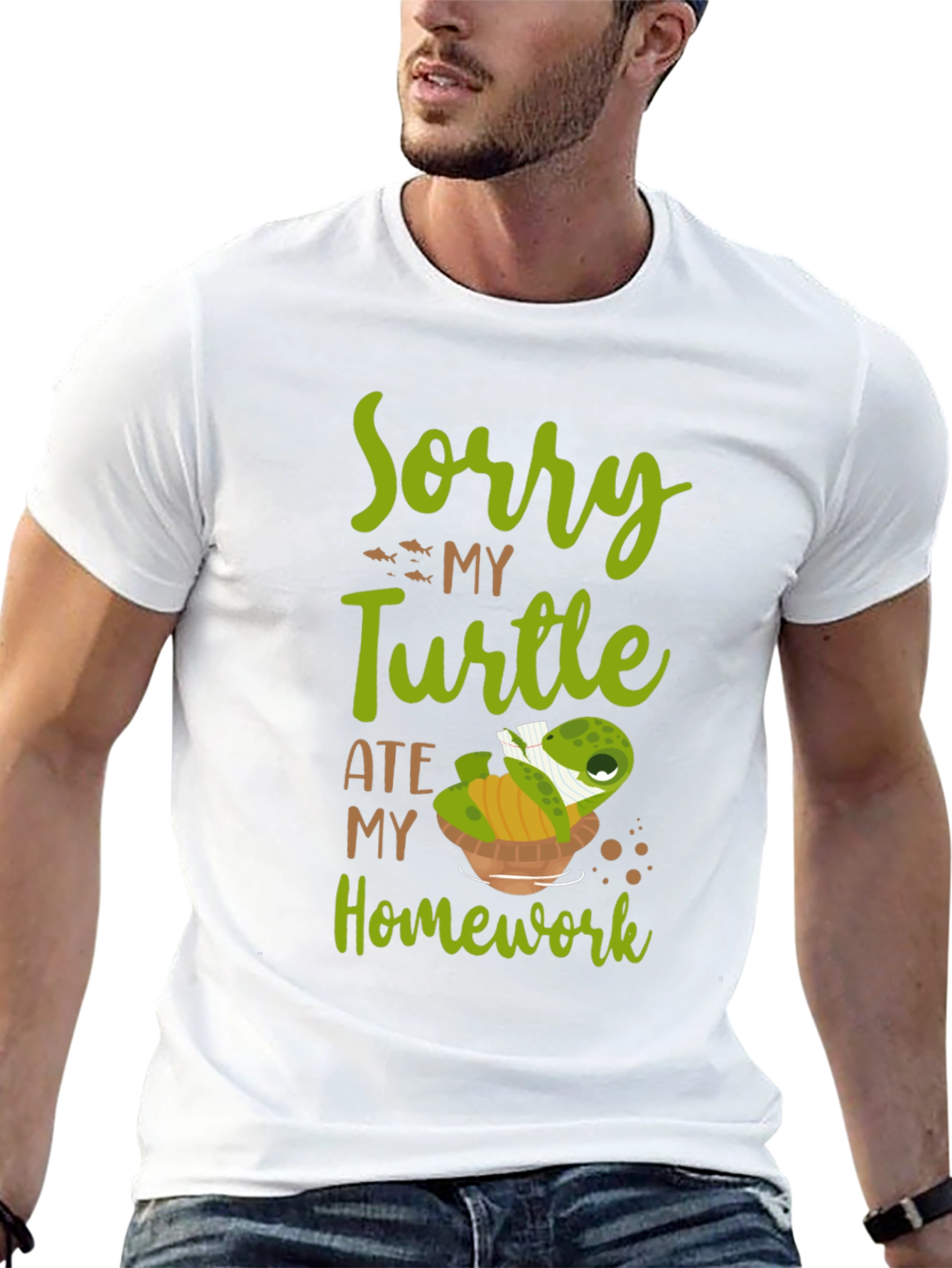 Sorry My Turtle Ate My Homework T-Shirt