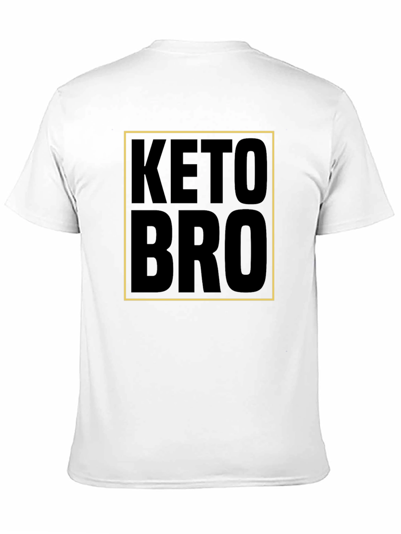 Keto Bro Graphic Tee - Mens Black T-Shirt