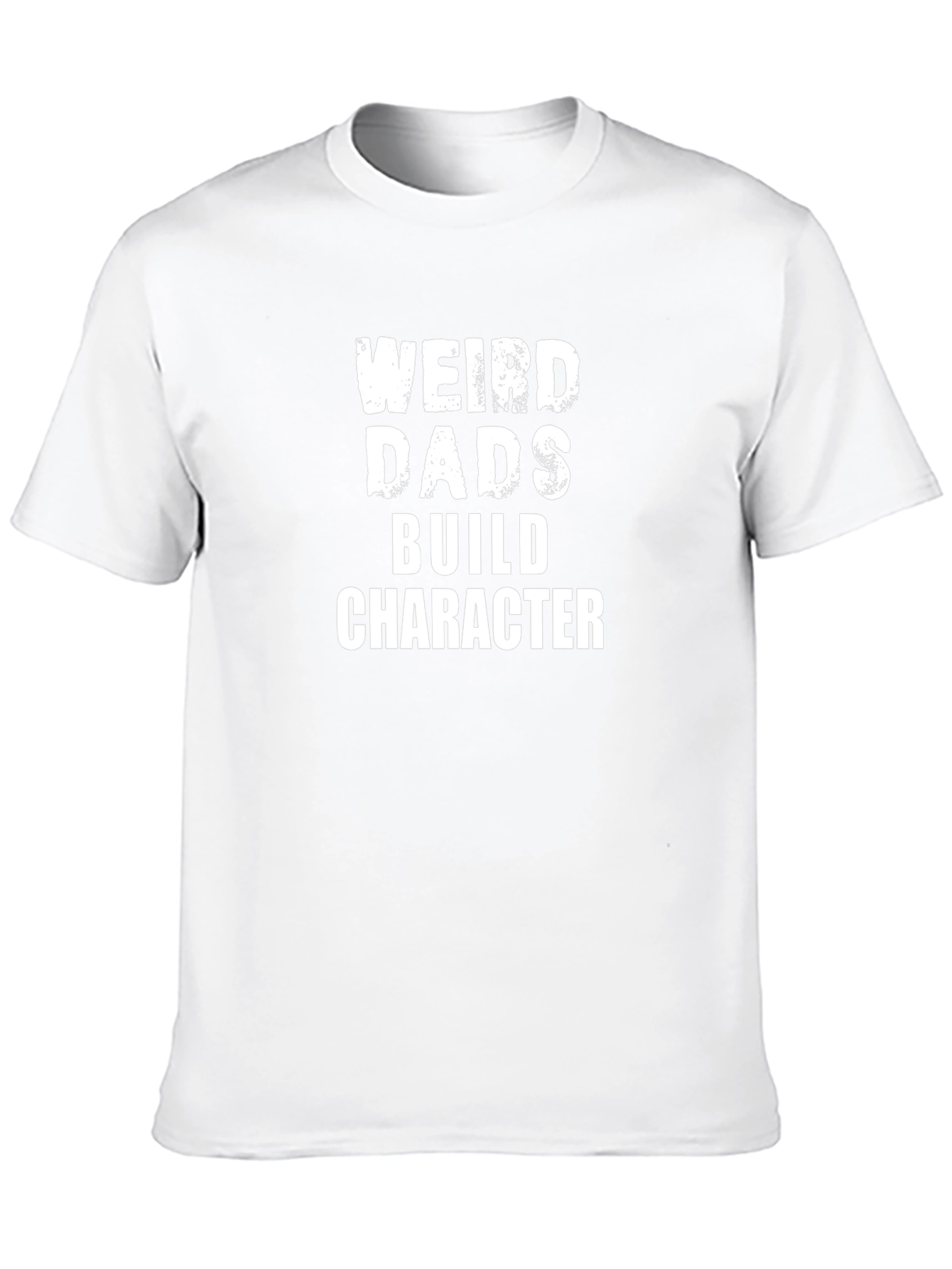 Weird Dads Build Character Graphic T-Shirt