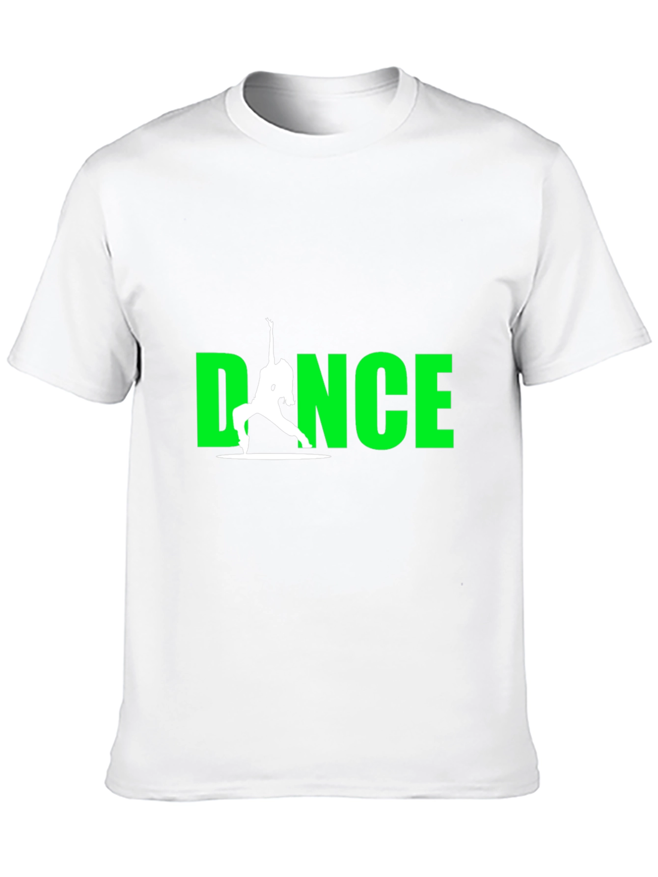 Dance Silhouette Graphic Black Tee