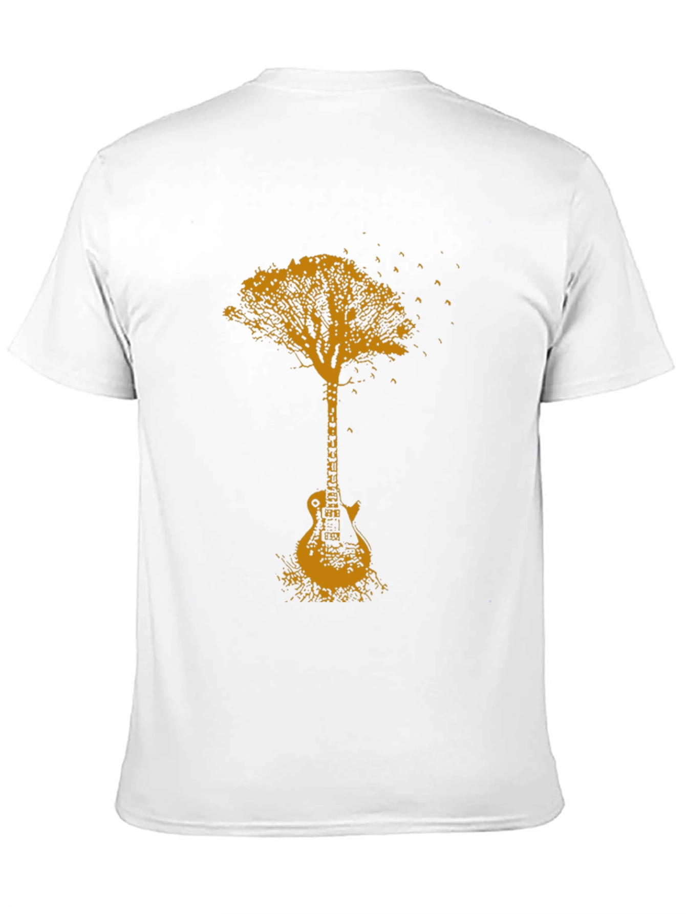 Guitar Tree Graphic T-Shirt - Music Lover Tee