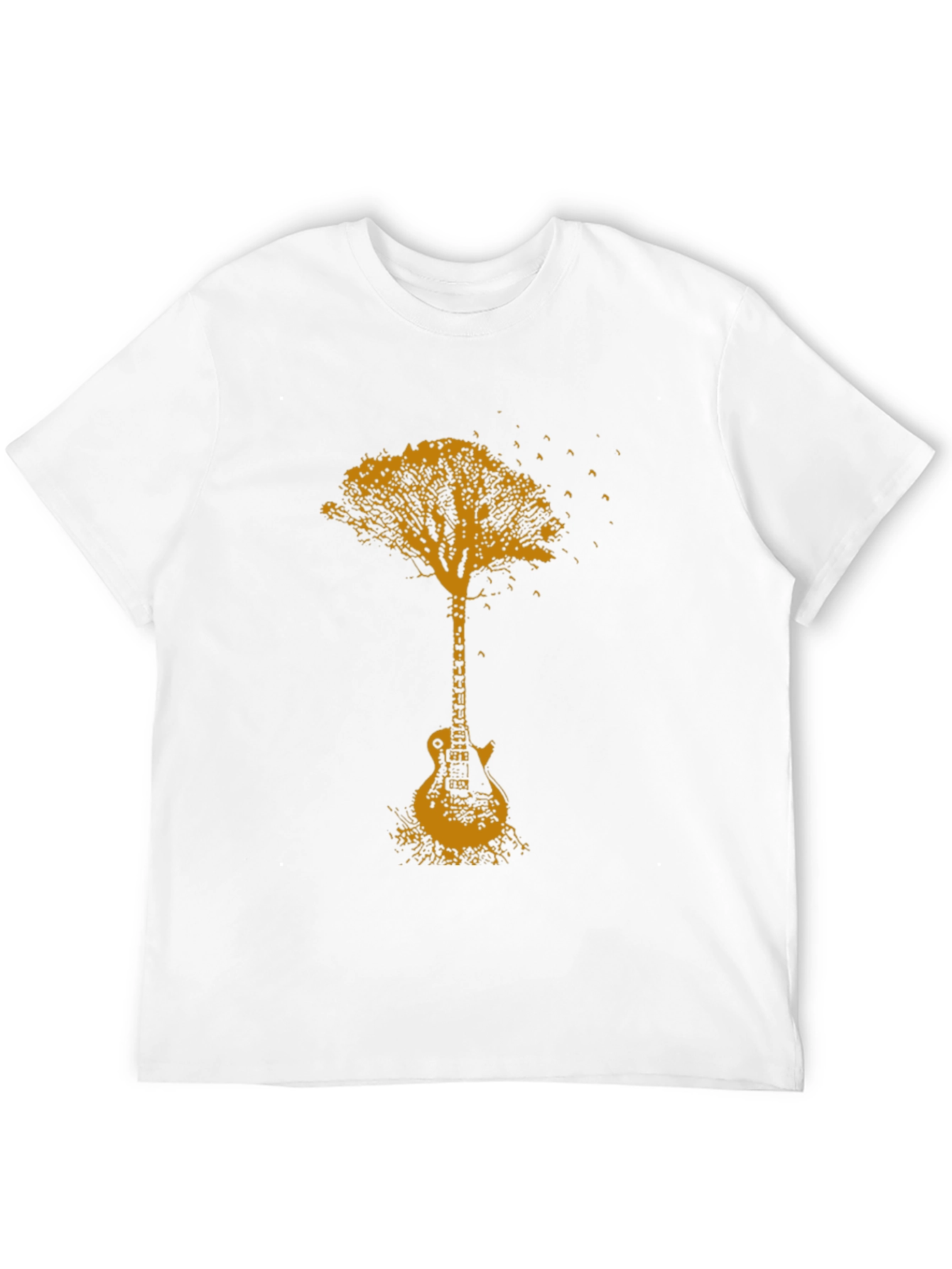 Guitar Tree Graphic T-Shirt - Music Lover Tee