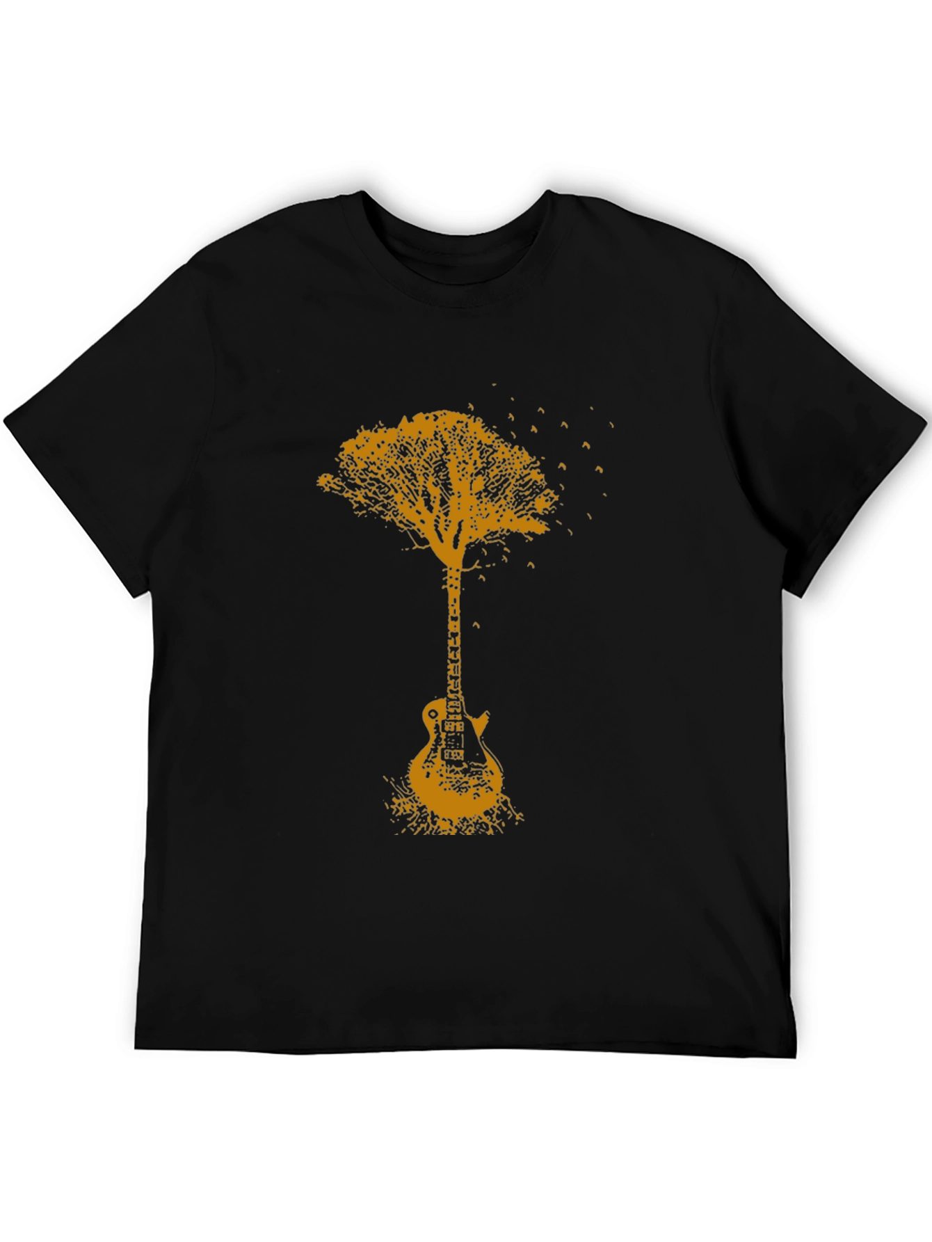 Guitar Tree Graphic T-Shirt - Music Lover Tee