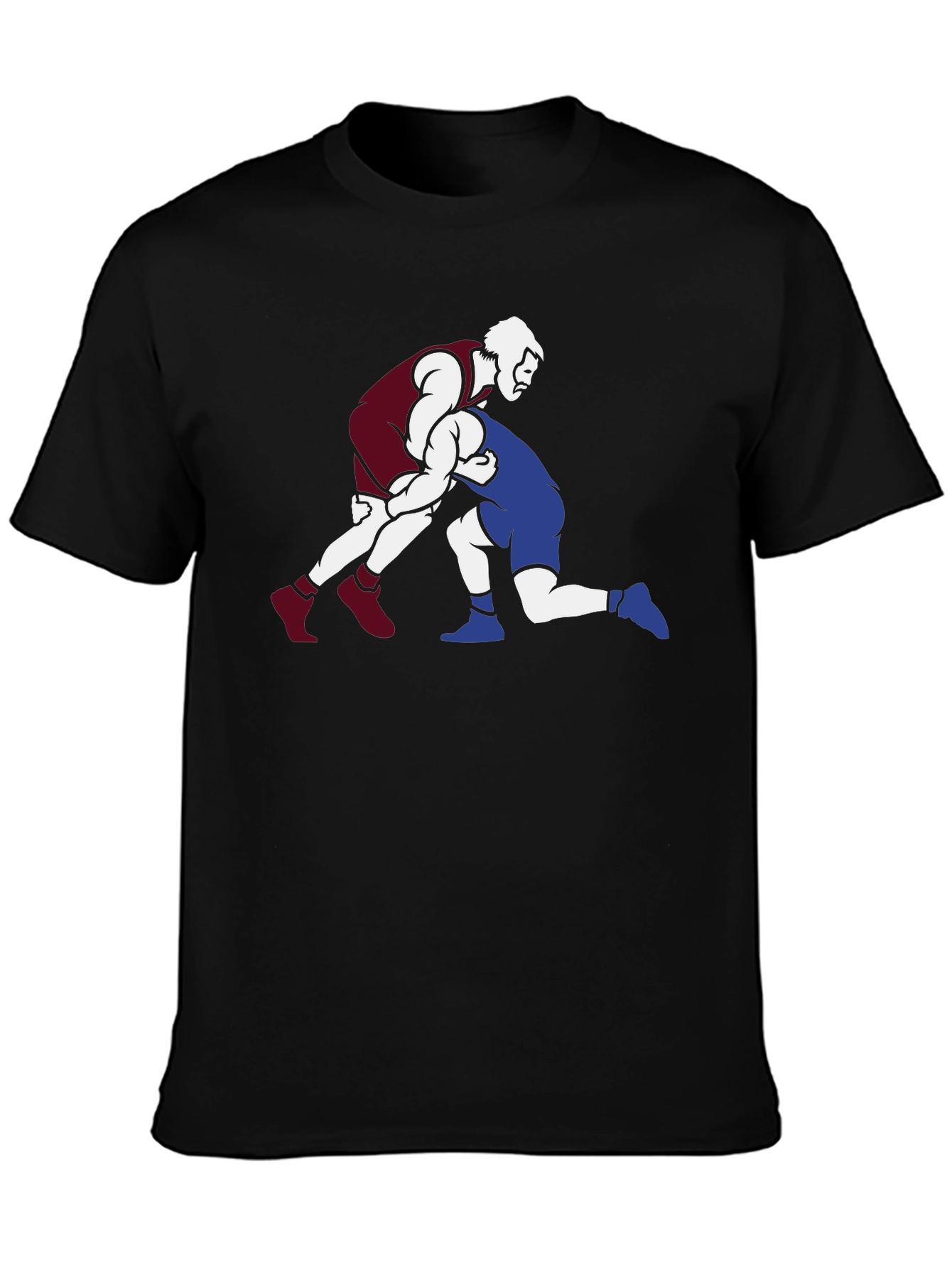 Wrestling Graphic T-Shirt