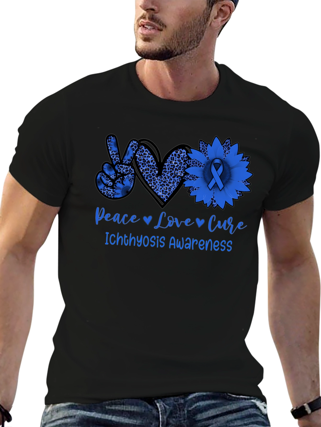 Ichthyosis Awareness Graphic T-Shirt