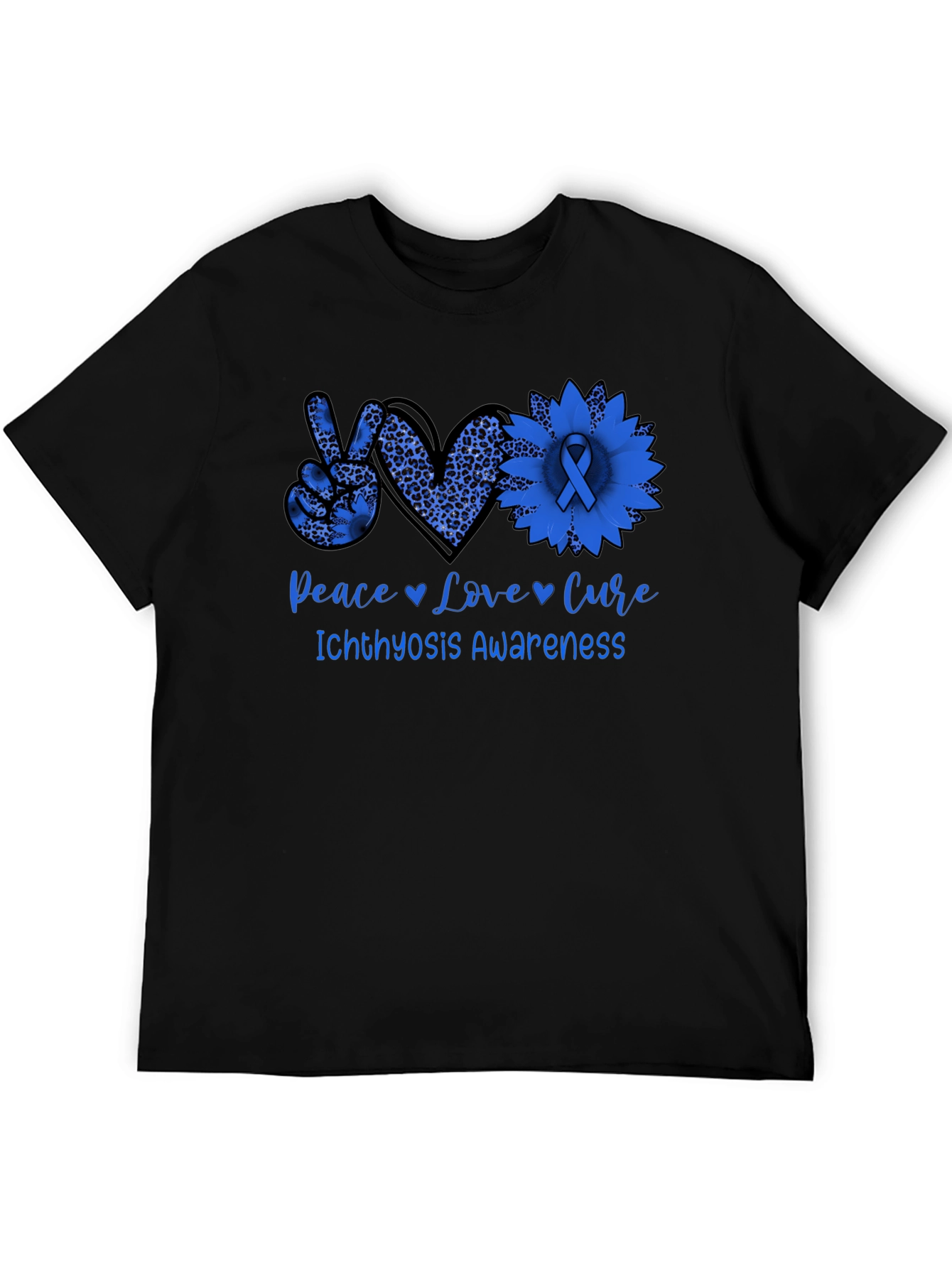Ichthyosis Awareness Graphic T-Shirt