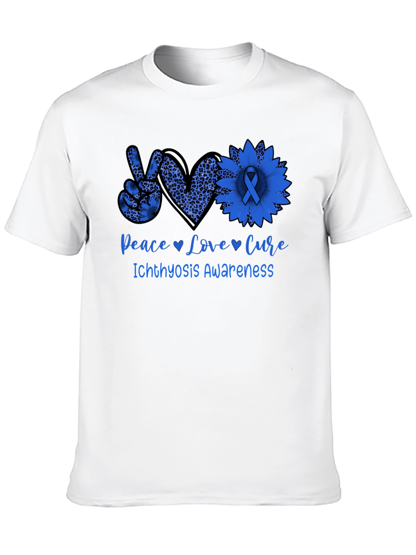 Ichthyosis Awareness Graphic T-Shirt