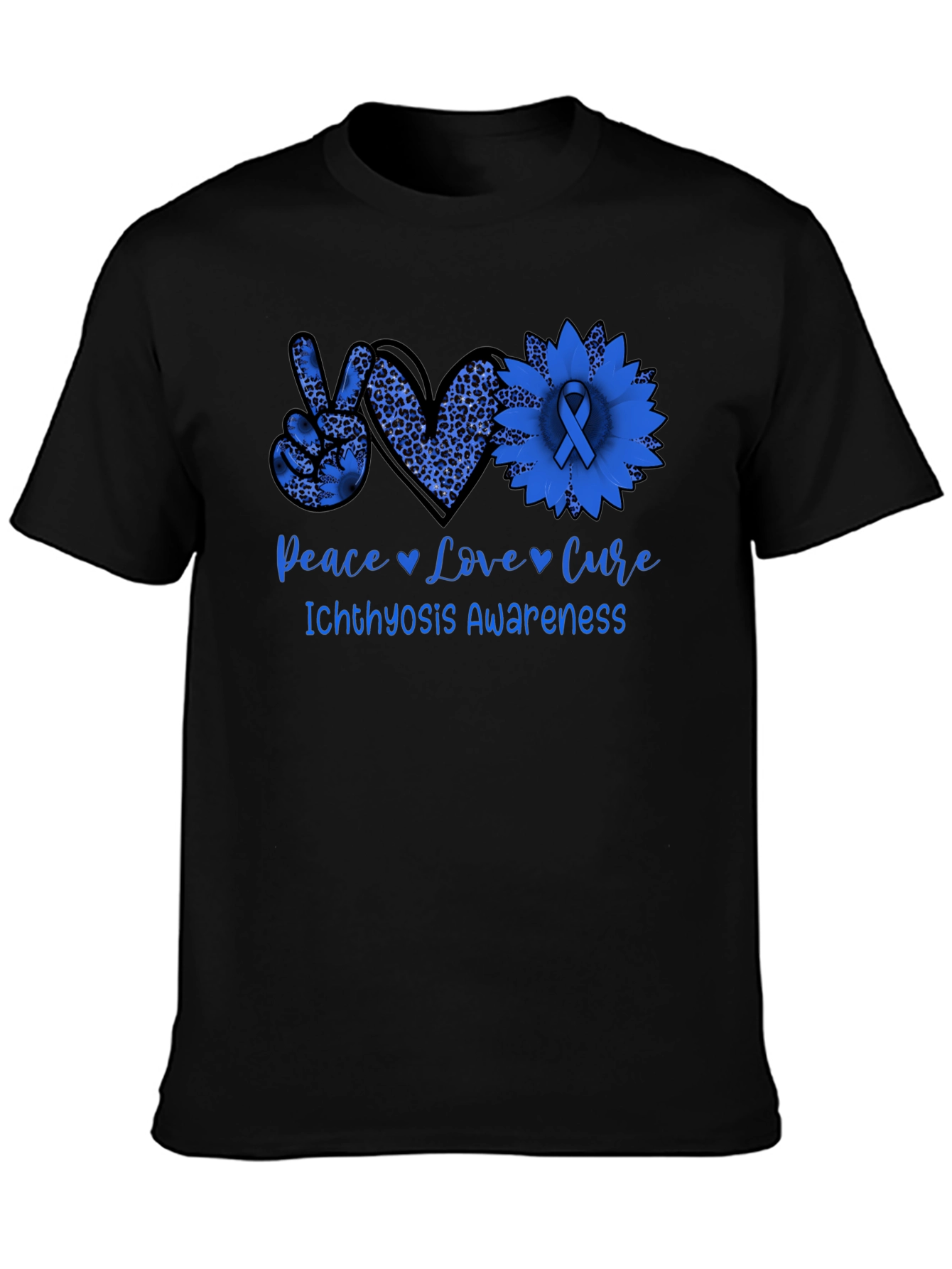 Ichthyosis Awareness Graphic T-Shirt