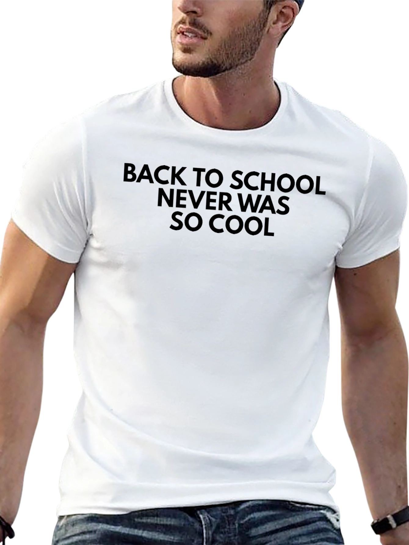 Back to School Never Was So Cool Black Tee