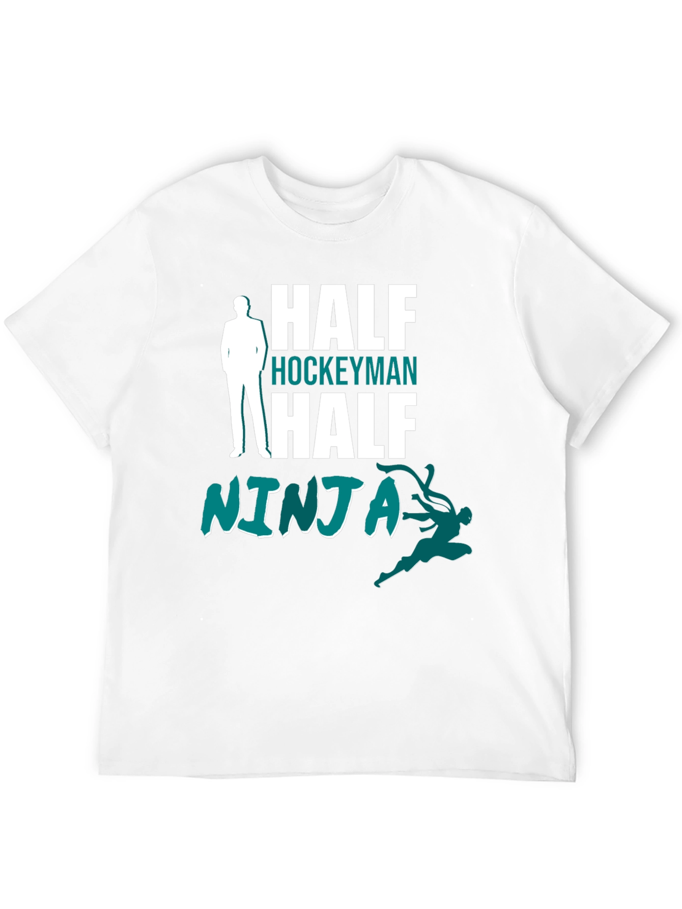 Half Hockeyman Half Ninja Graphic Tee