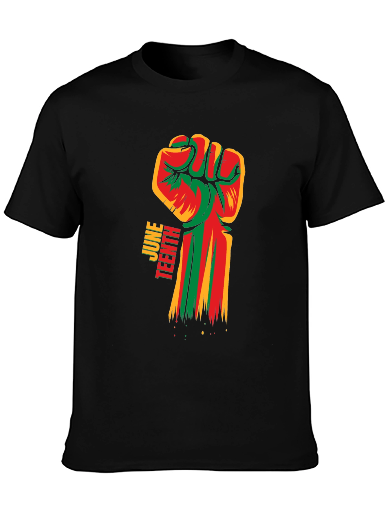 Juneteenth Fist T-Shirt - Black Pride Tee