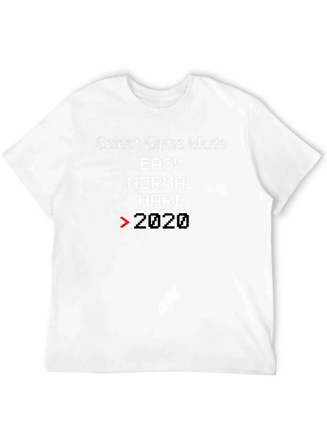 Select Game Mode Funny Graphic T-Shirt
