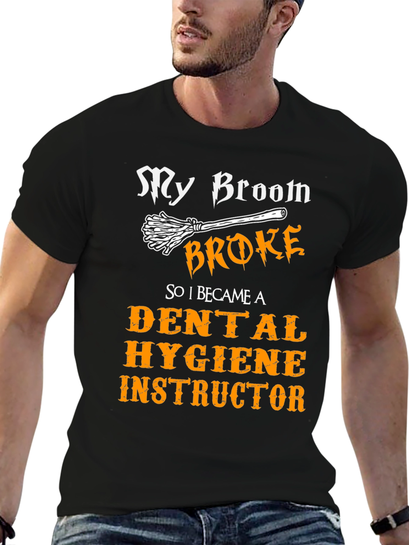 Dental Hygiene Instructor T-Shirt - Funny Halloween Tee
