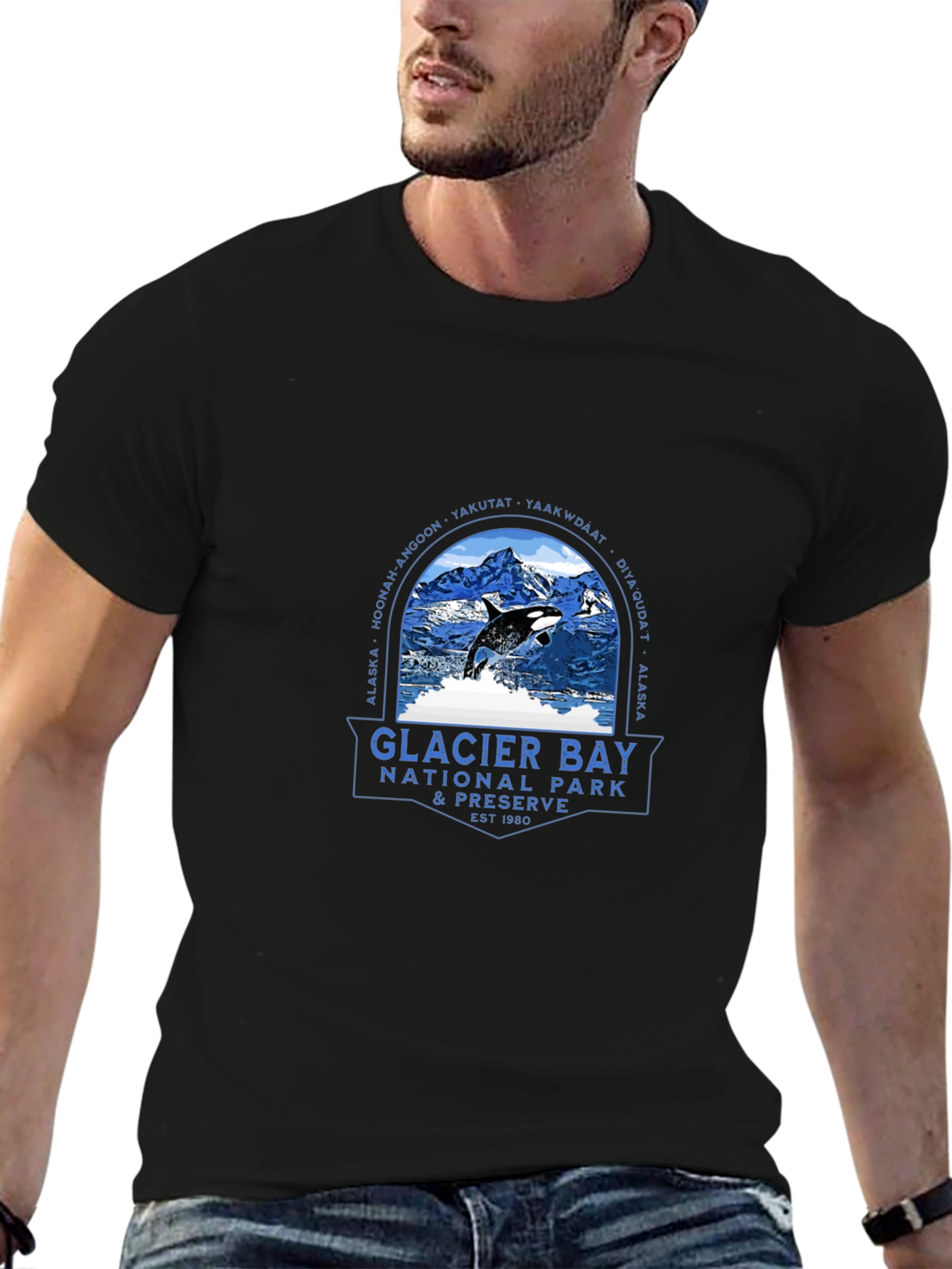 Glacier Bay National Park Graphic Tee