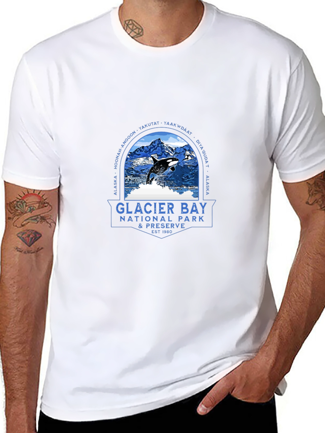 Glacier Bay National Park Graphic Tee