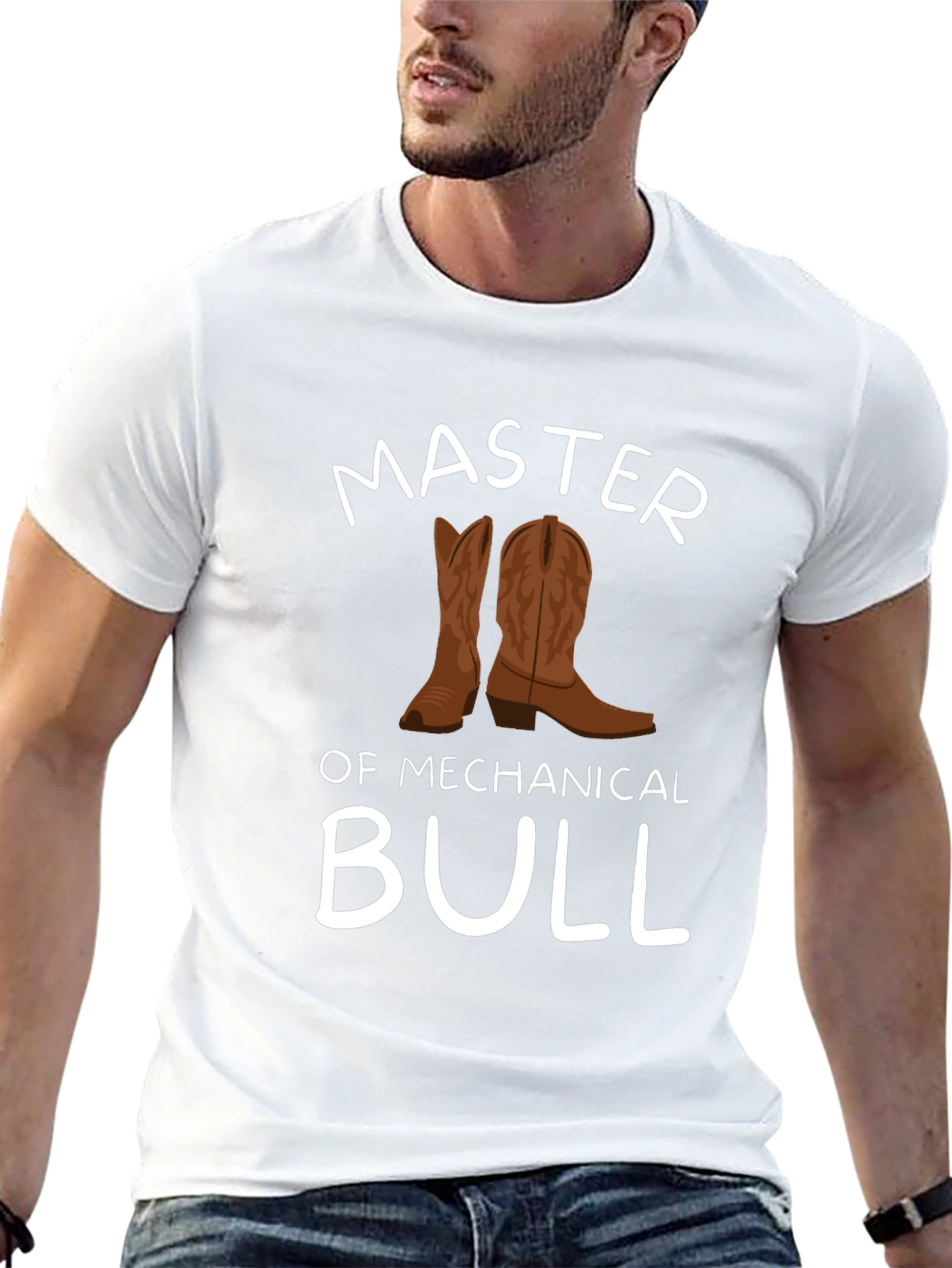 Master of Mechanical Bull Graphic Tee