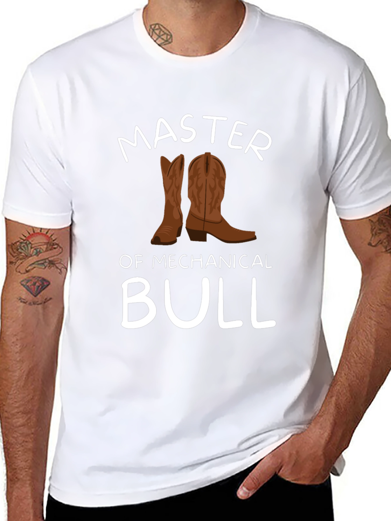 Master of Mechanical Bull Graphic Tee