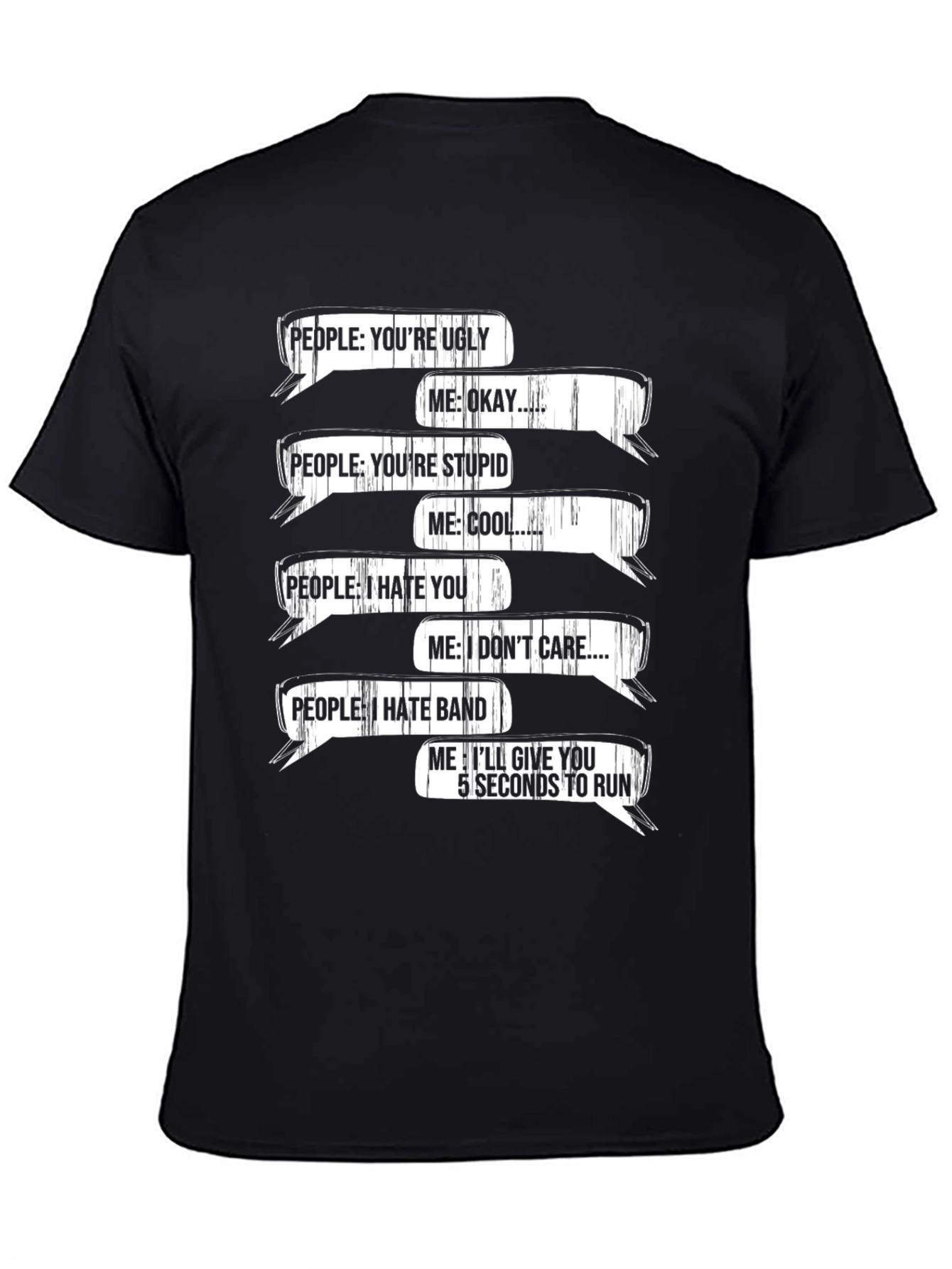 Funny Sarcastic Graphic Tee - 5 Seconds to Run