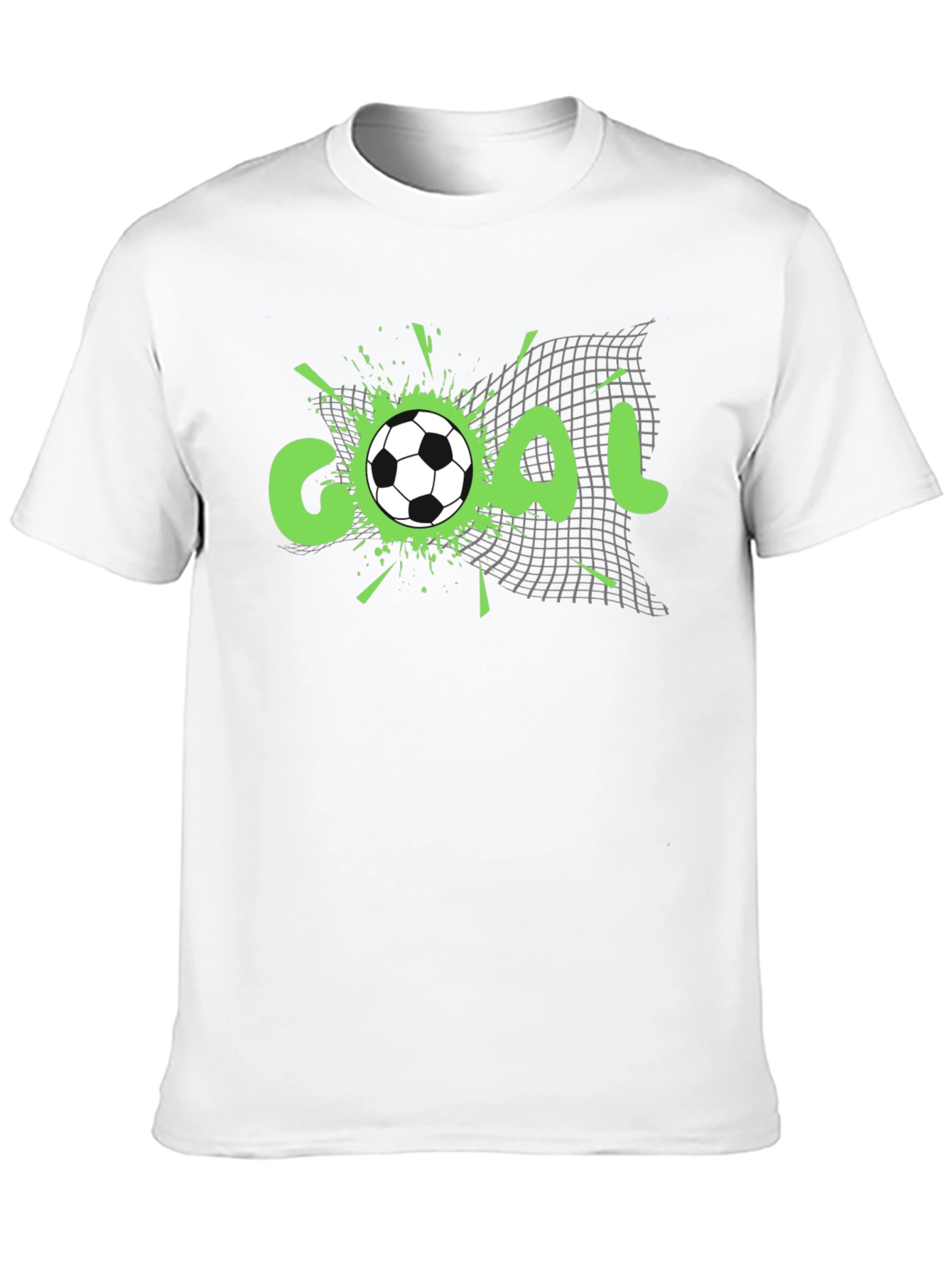 Goal! Soccer Graphic Tee - Black