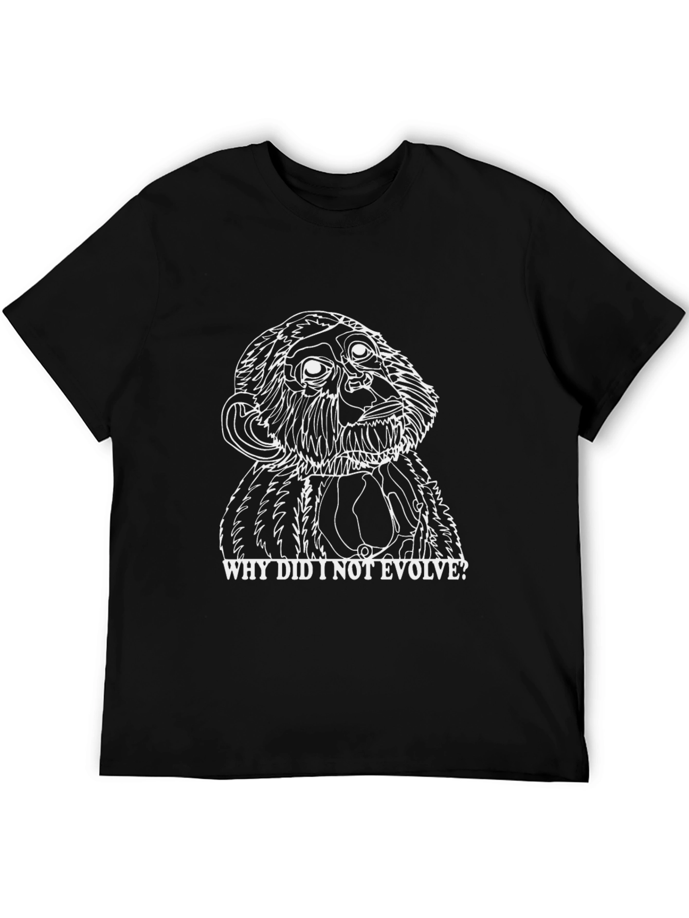 Ape Evolution T-Shirt: Why Did I Not Evolve?