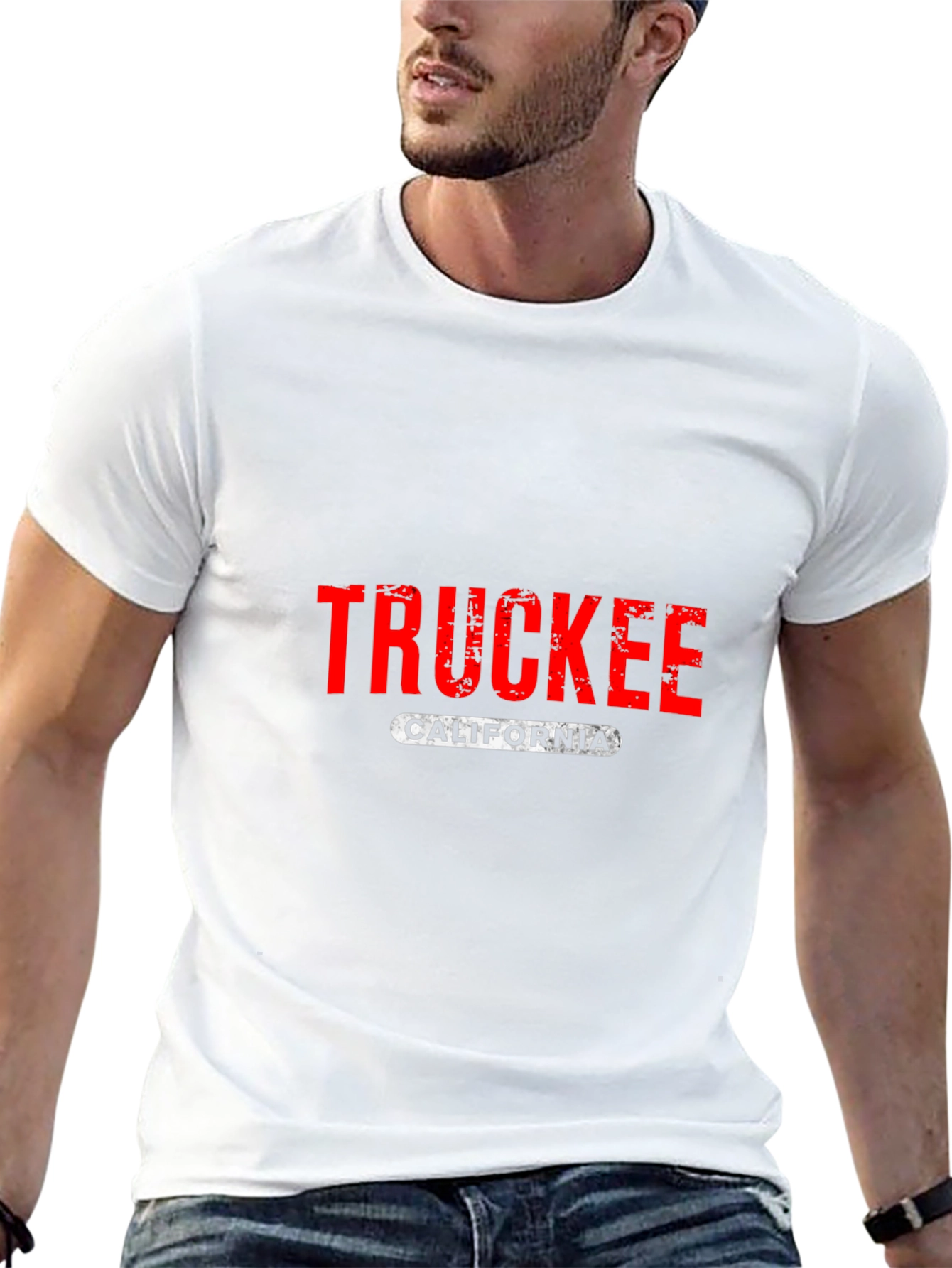 Truckee California T-Shirt - Distressed Graphic Tee