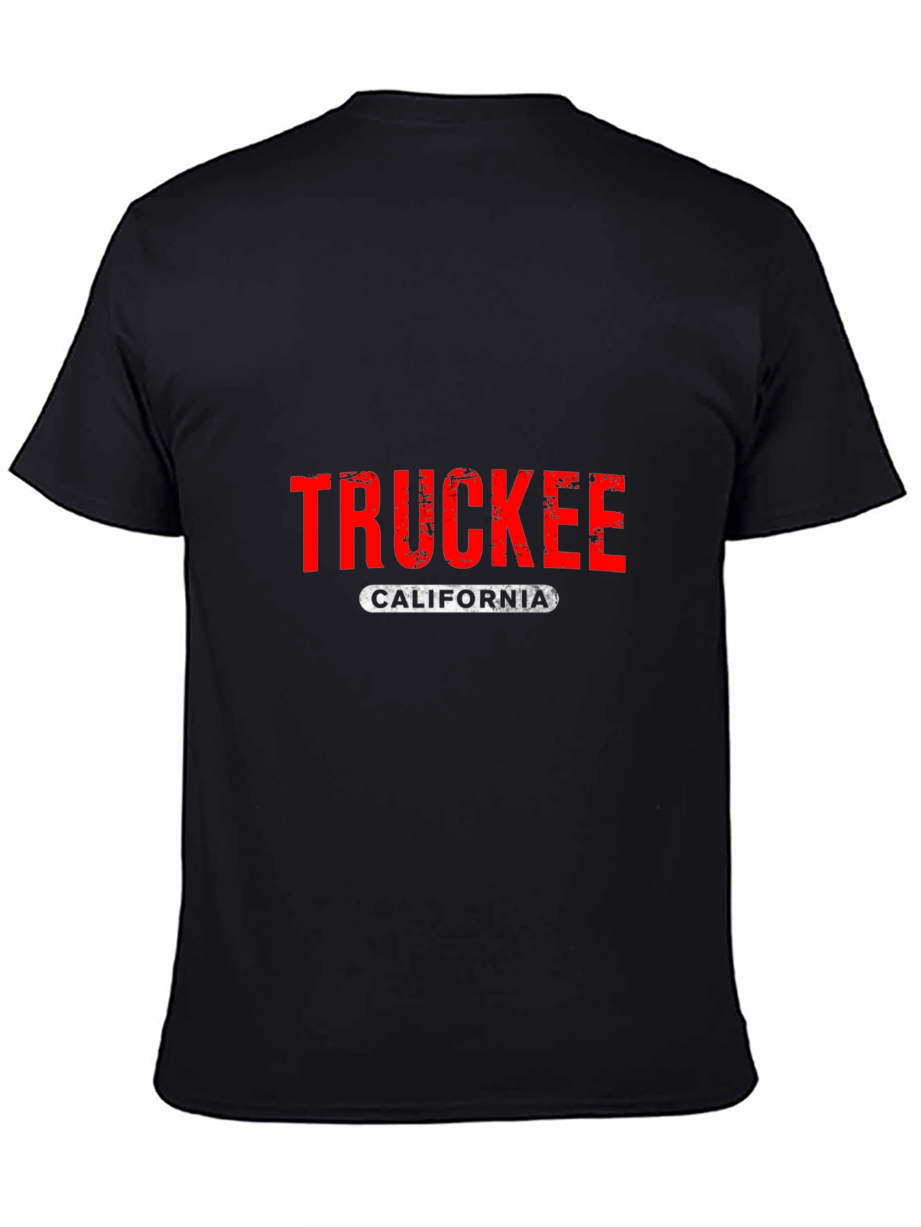 Truckee California T-Shirt - Distressed Graphic Tee