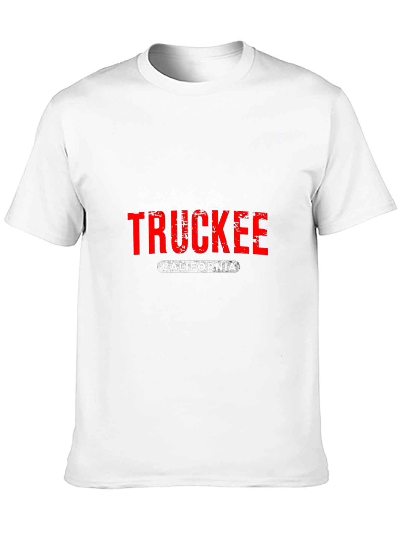 Truckee California T-Shirt - Distressed Graphic Tee