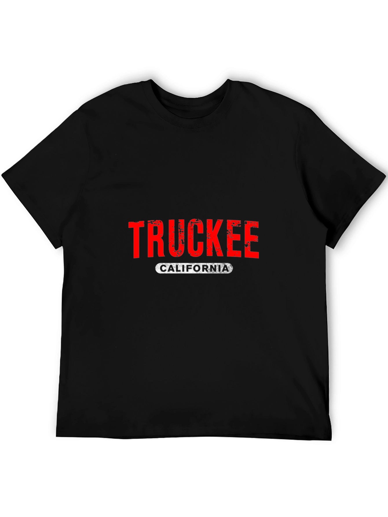 Truckee California T-Shirt - Distressed Graphic Tee