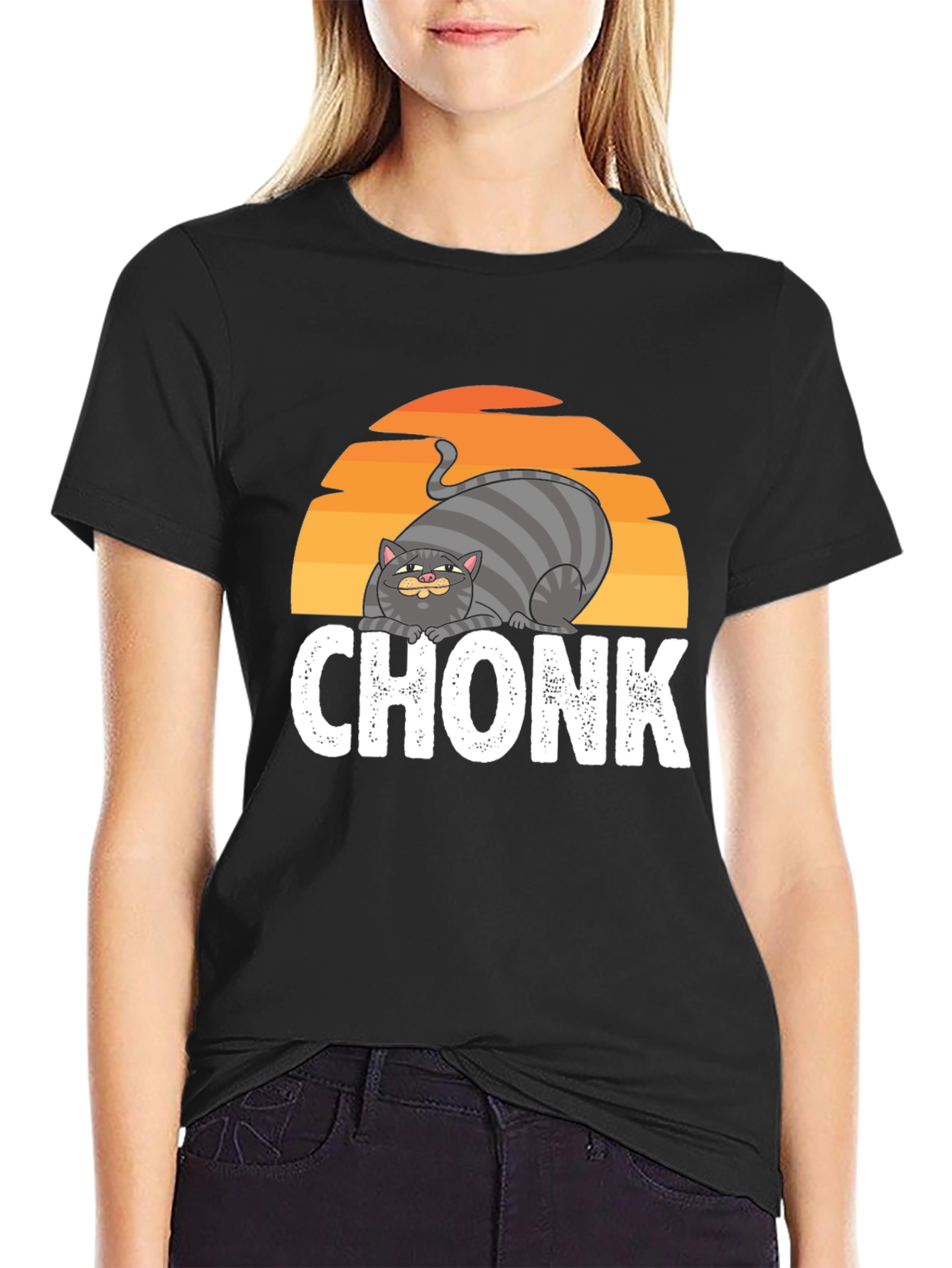 Chonk Cat Graphic Tee - Unisex Fit