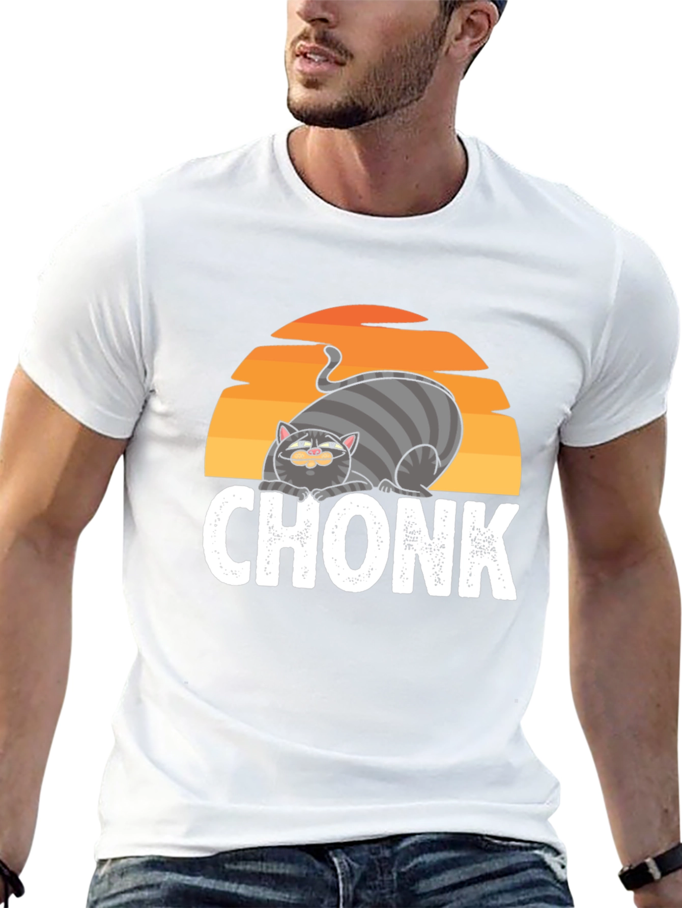 Chonk Cat Graphic Tee - Unisex Fit