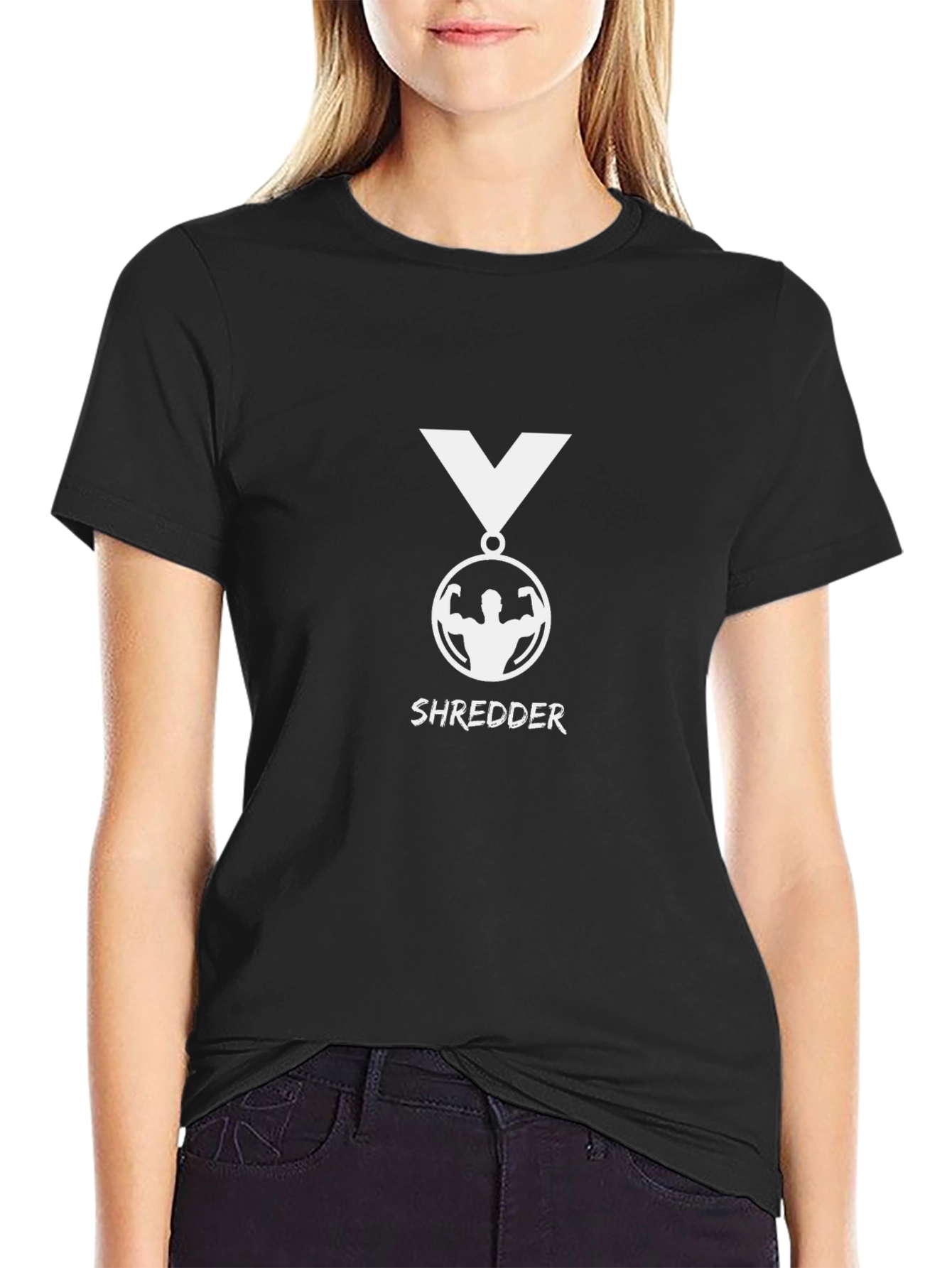 Shredder Graphic T-Shirt - Black Cotton
