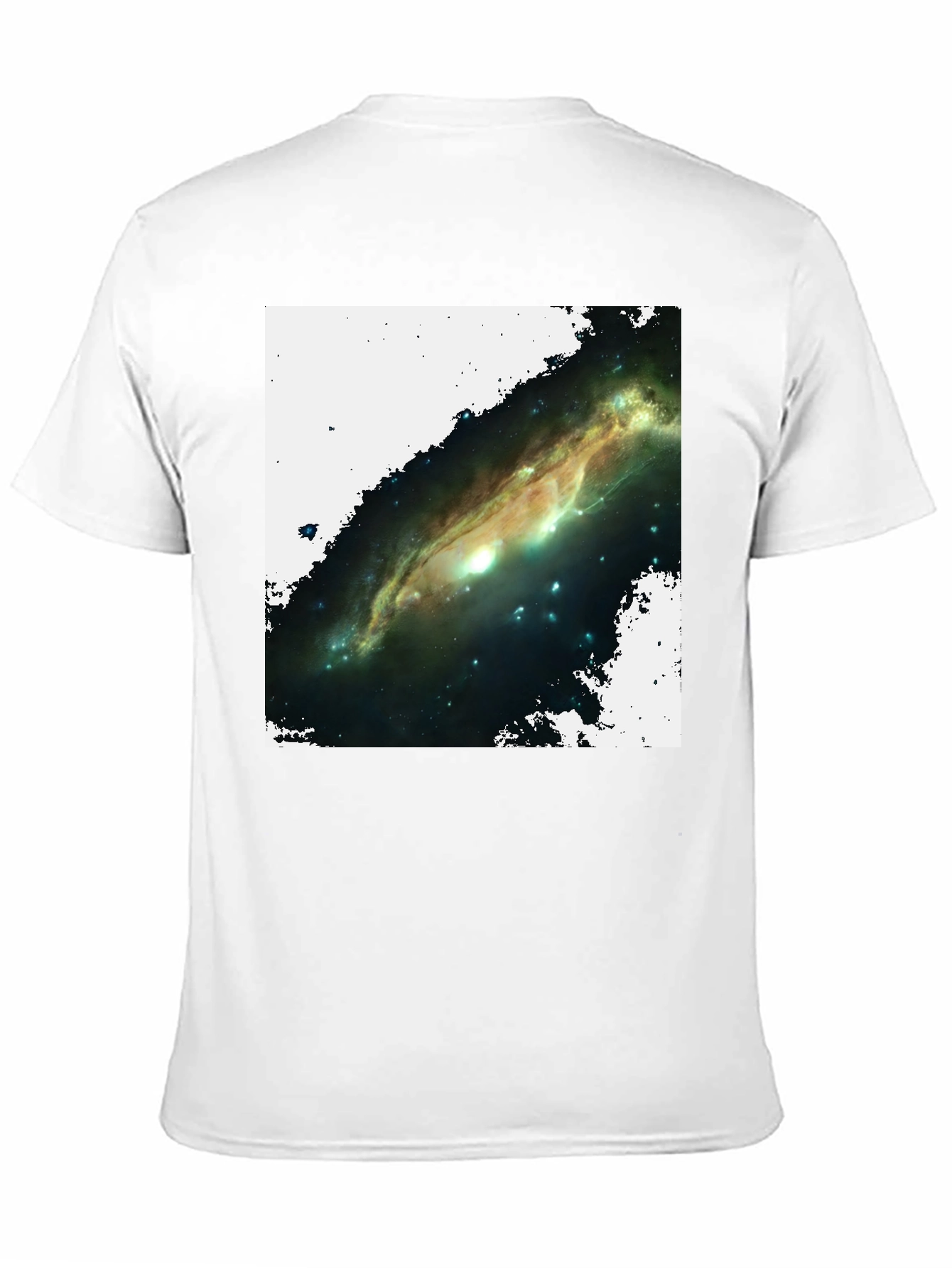 Galaxy Graphic T-Shirt - Black Cotton Blend