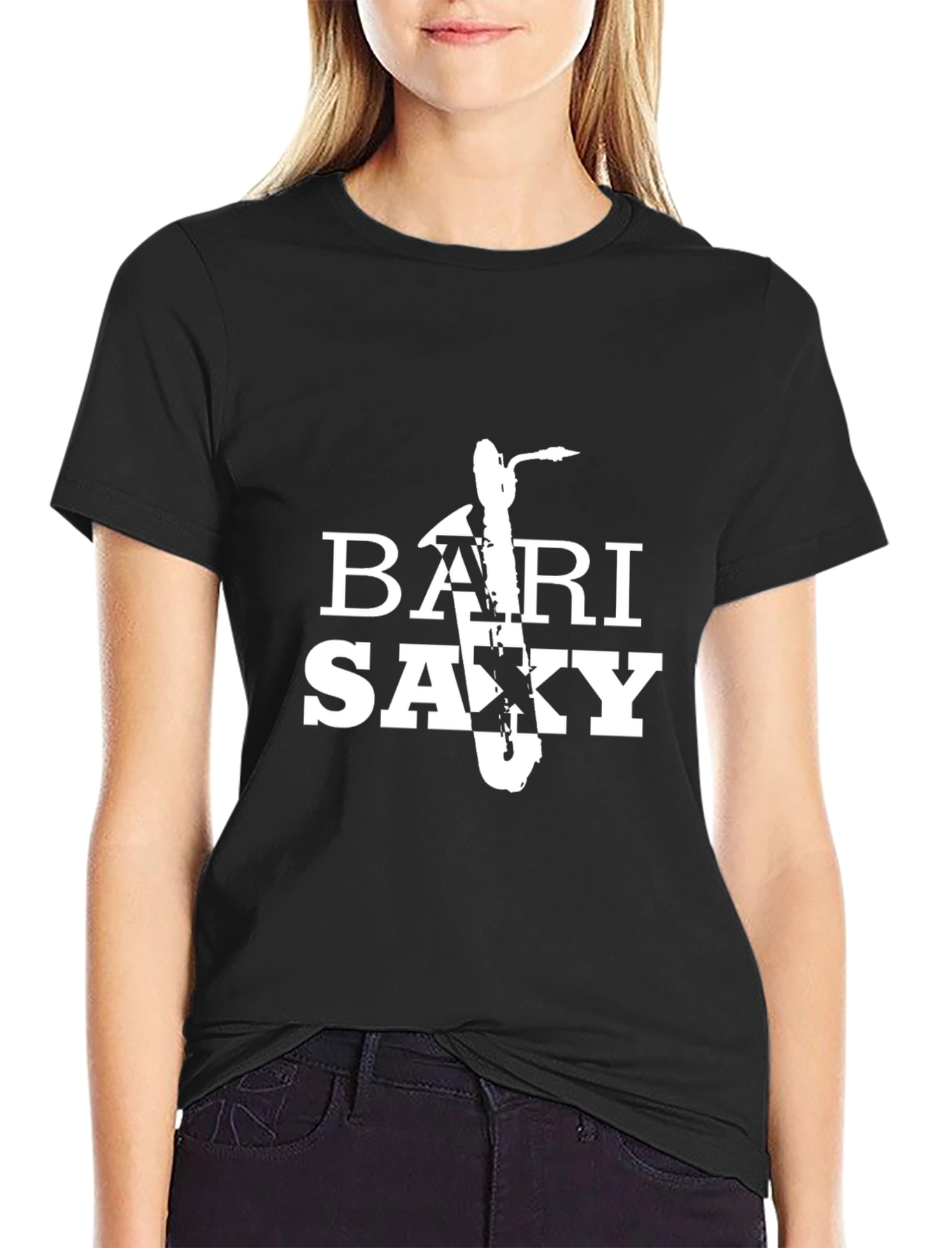 Bari Saxxy T-Shirt - Musicians Graphic Tee