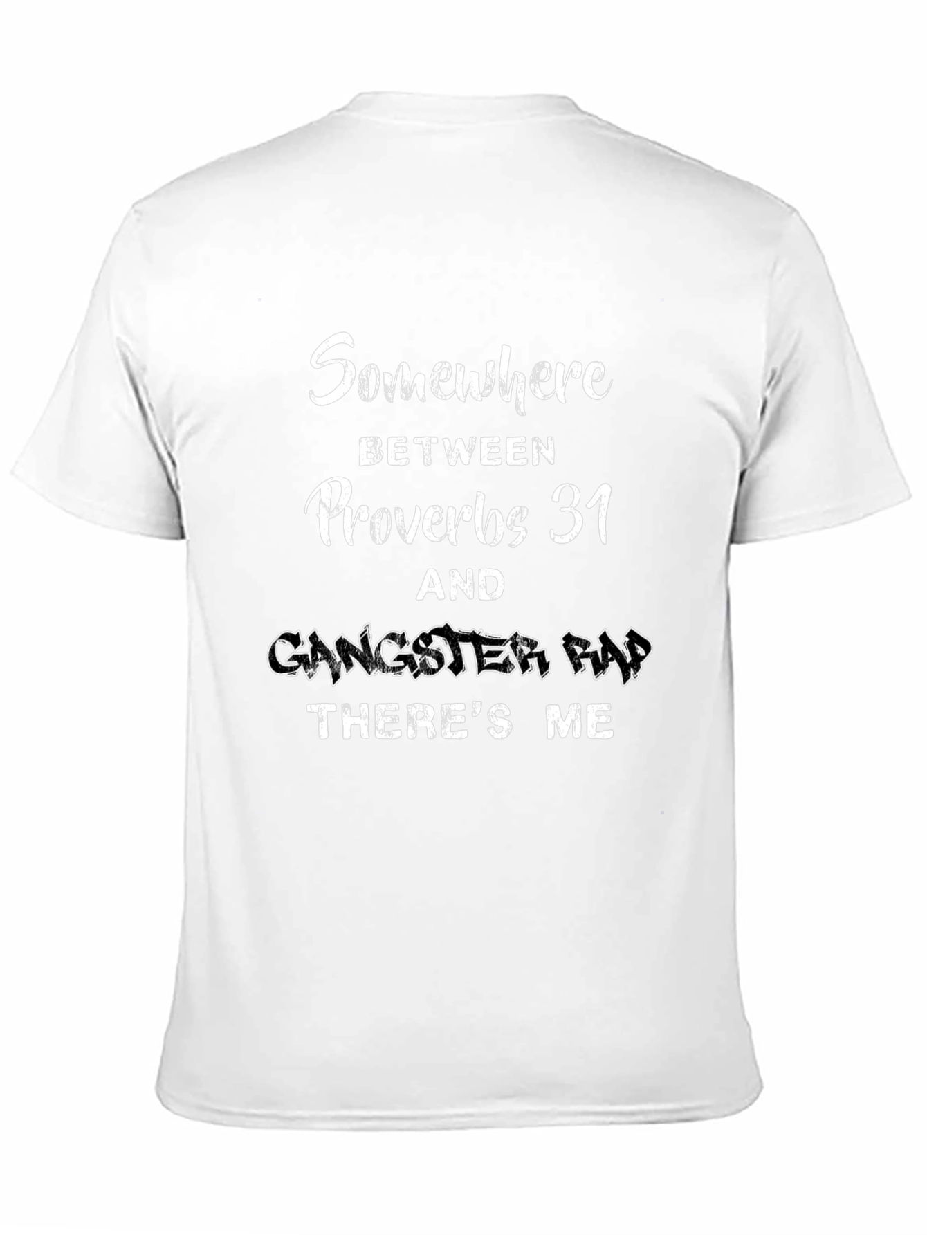 Proverbs 31 Gangster Rap Graphic T-Shirt