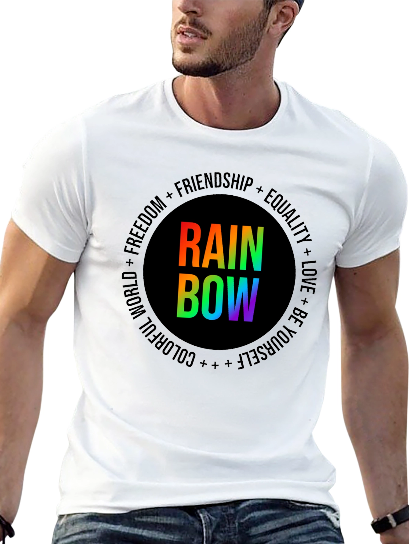 Rainbow LGBTQ+ Pride T-Shirt