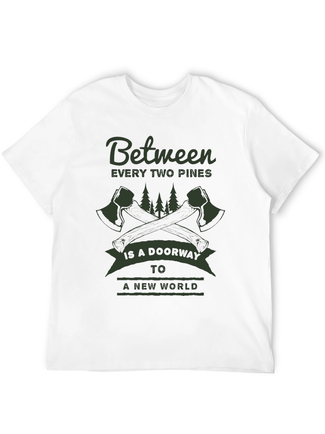 Adventure Awaits: Between Two Pines Graphic Tee