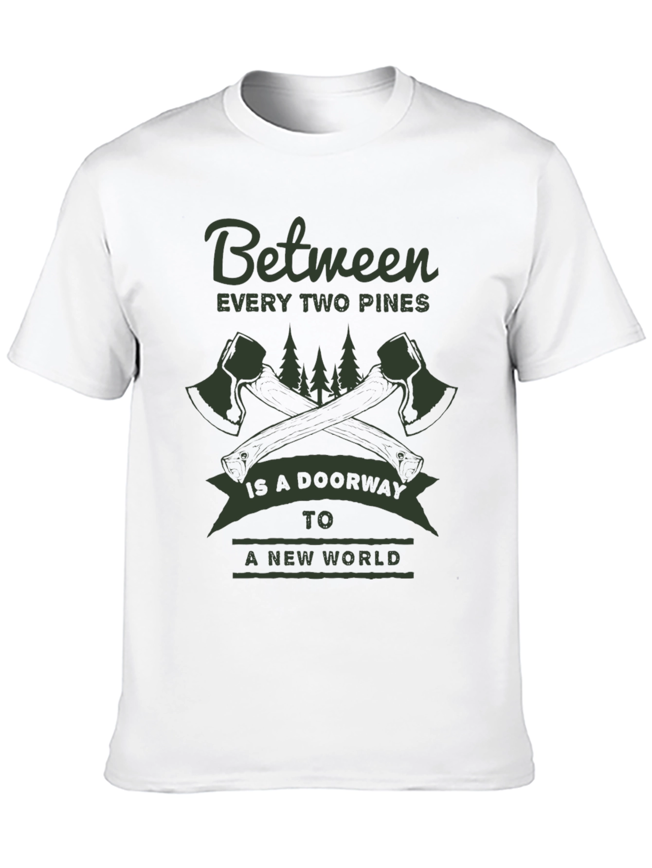Adventure Awaits: Between Two Pines Graphic Tee