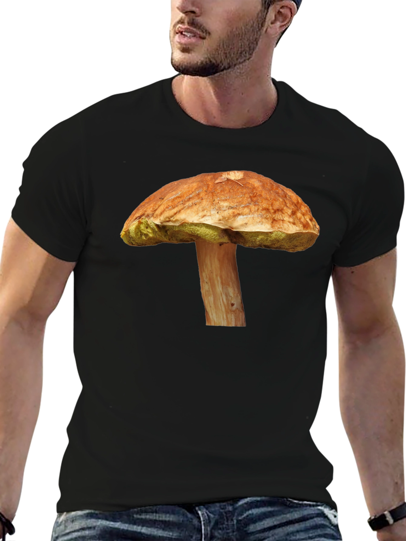 Mushroom Graphic Tee - Funky Nature Lover T-Shirt