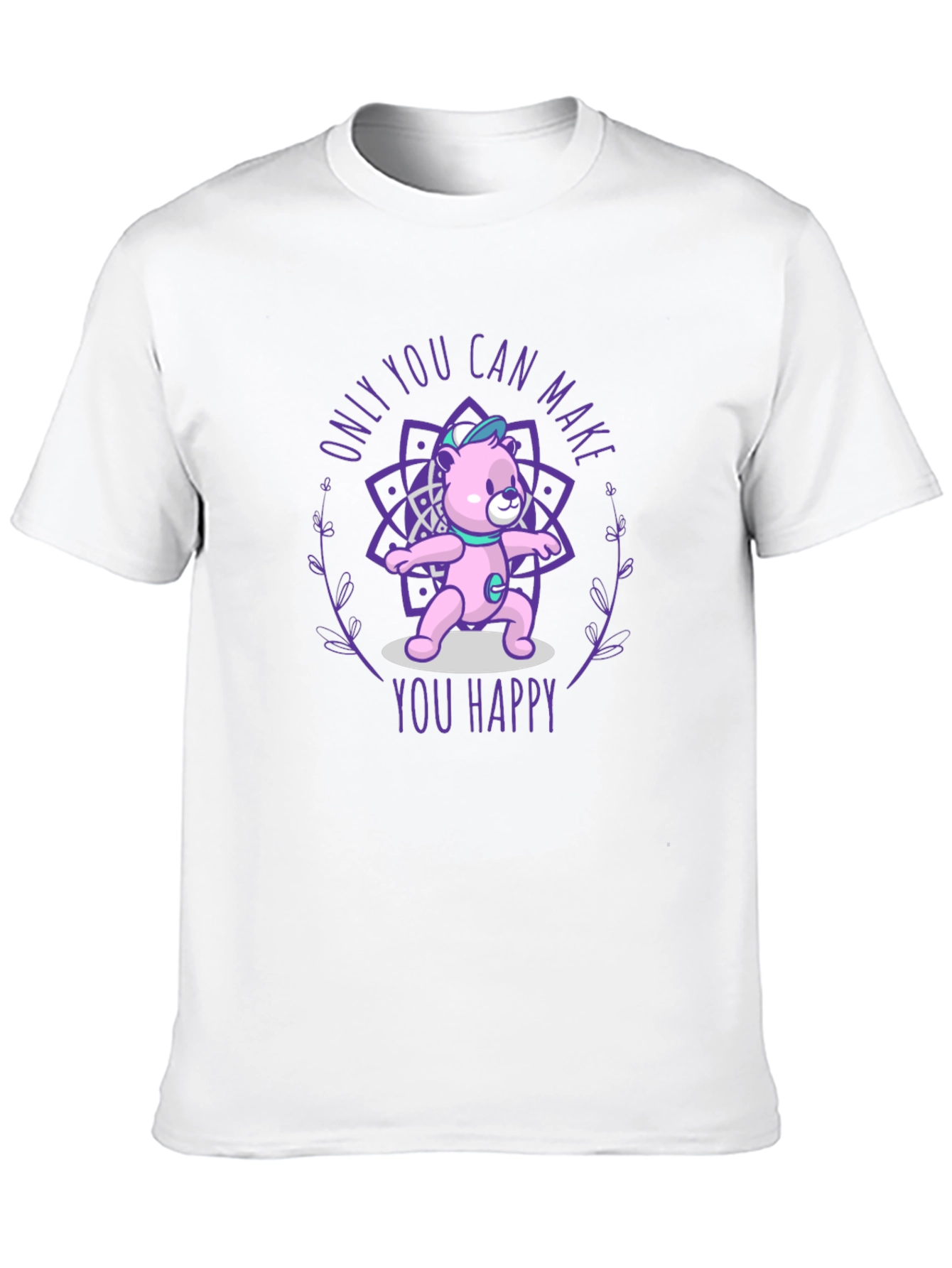 Yoga Bear Graphic Tee: Find Your Inner Peace
