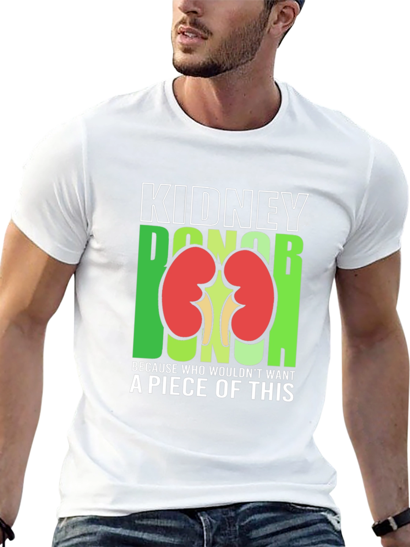 Kidney Donor Funny Graphic T-Shirt