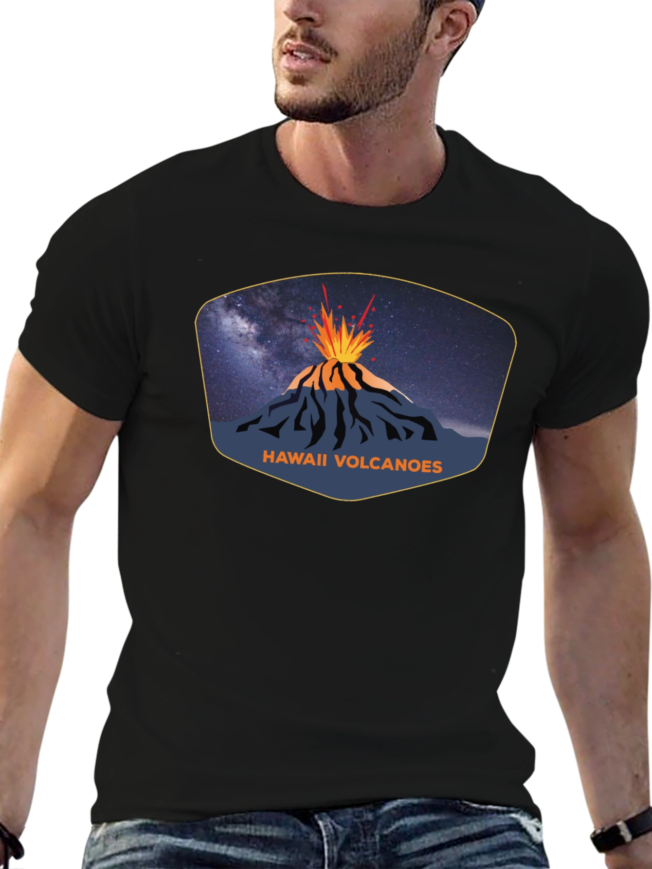 Hawaii Volcanoes Tee - Island Style