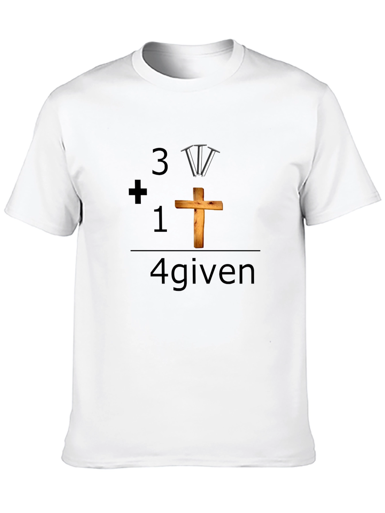 4given Graphic T-Shirt - Religious Faith Based Apparel