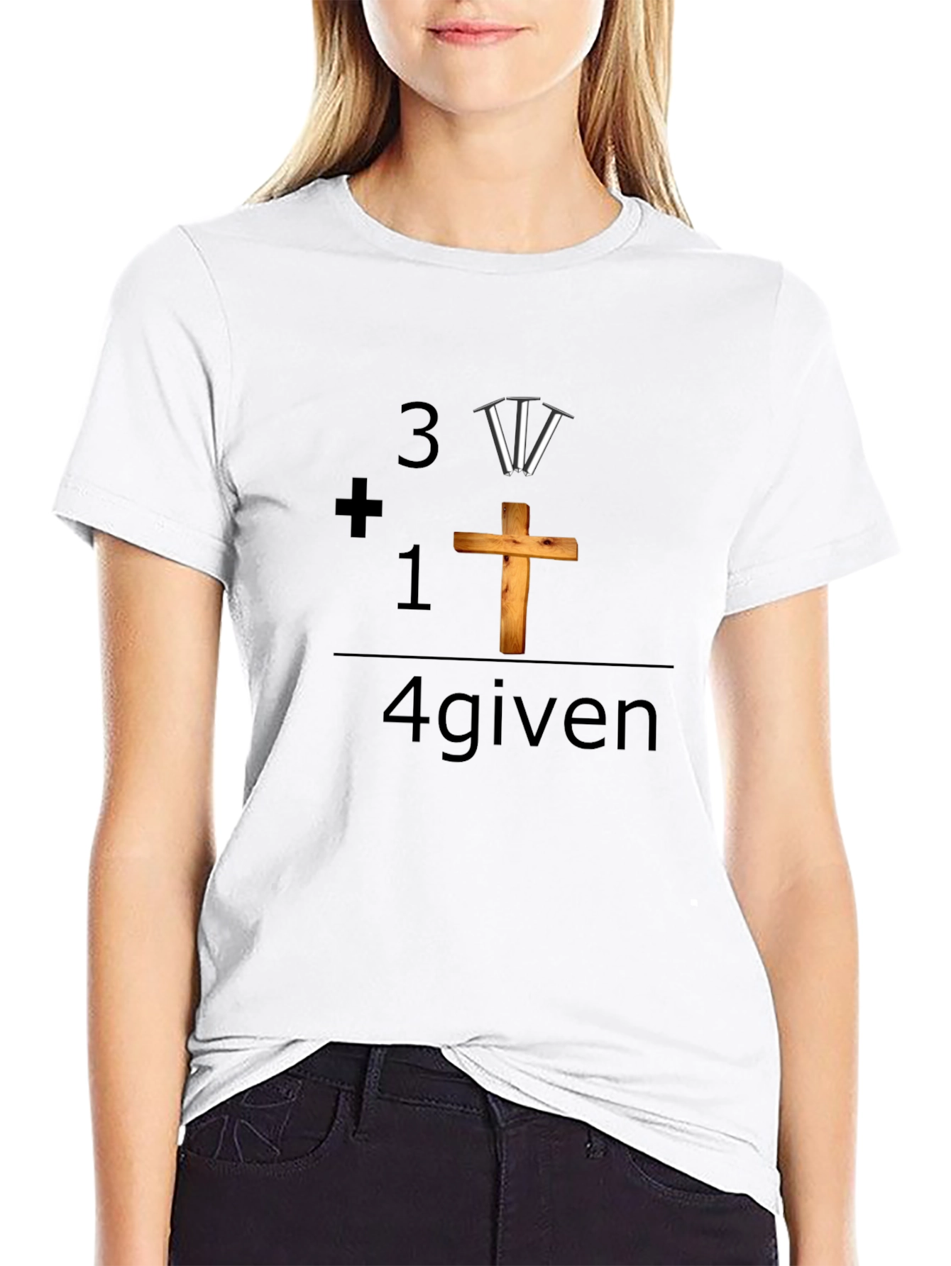 4given Graphic T-Shirt - Religious Faith Based Apparel