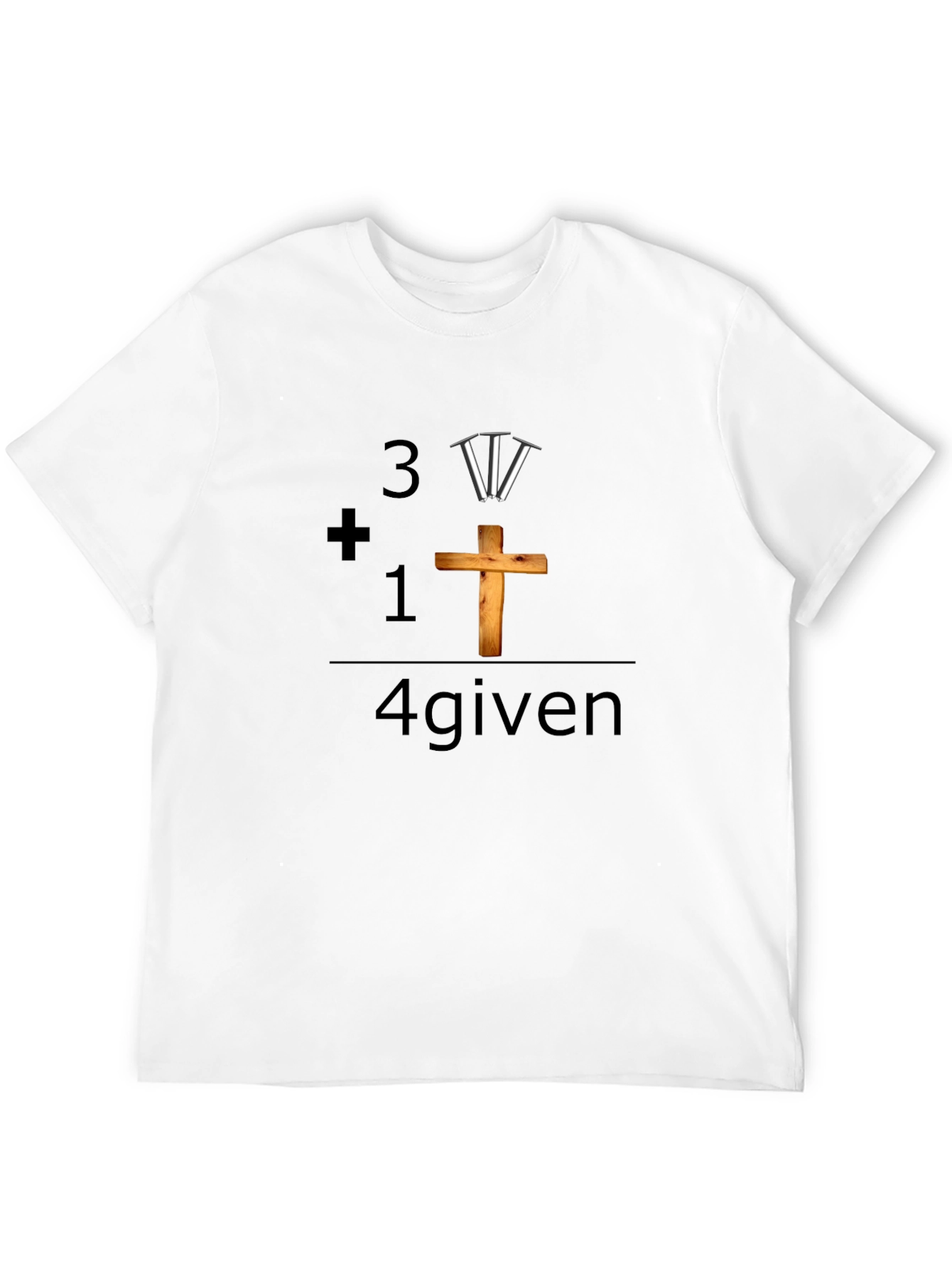4given Graphic T-Shirt - Religious Faith Based Apparel